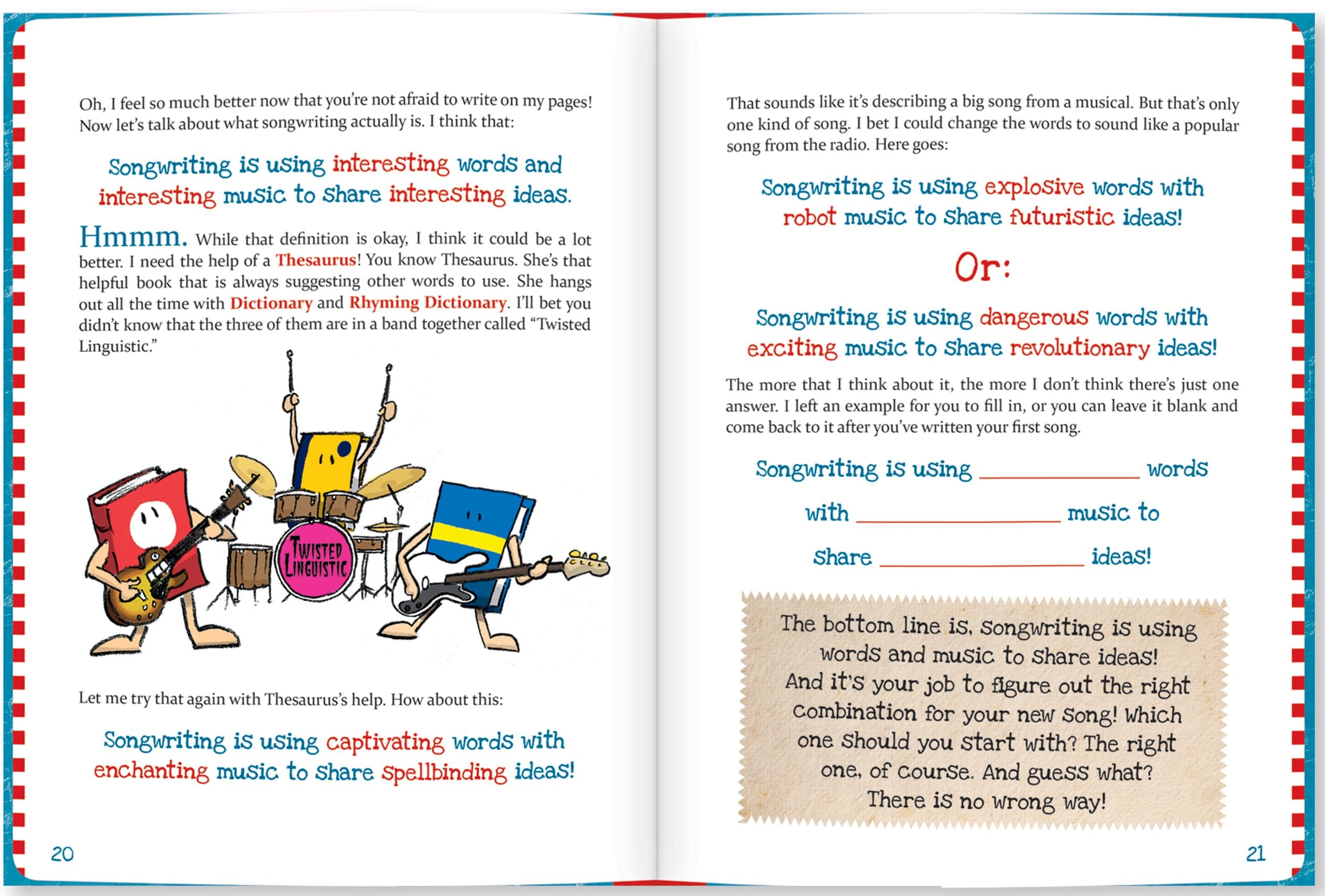 I Am Your Songwriting Journal: An Interactive Guide to Turning Your Amazing Ideas into Awesome Songs!,Used