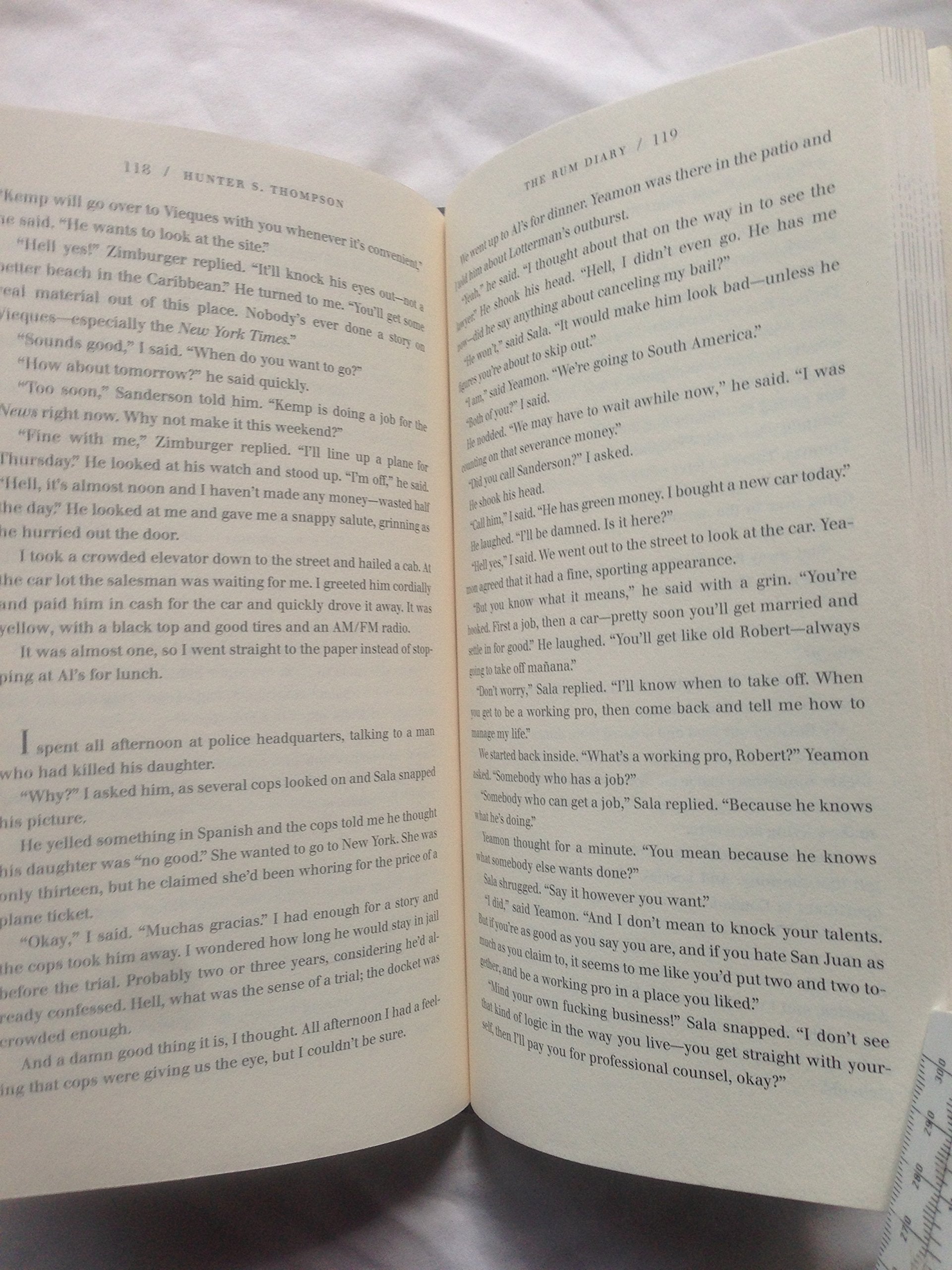 The Rum Diary: The Long Lost Novel,Used