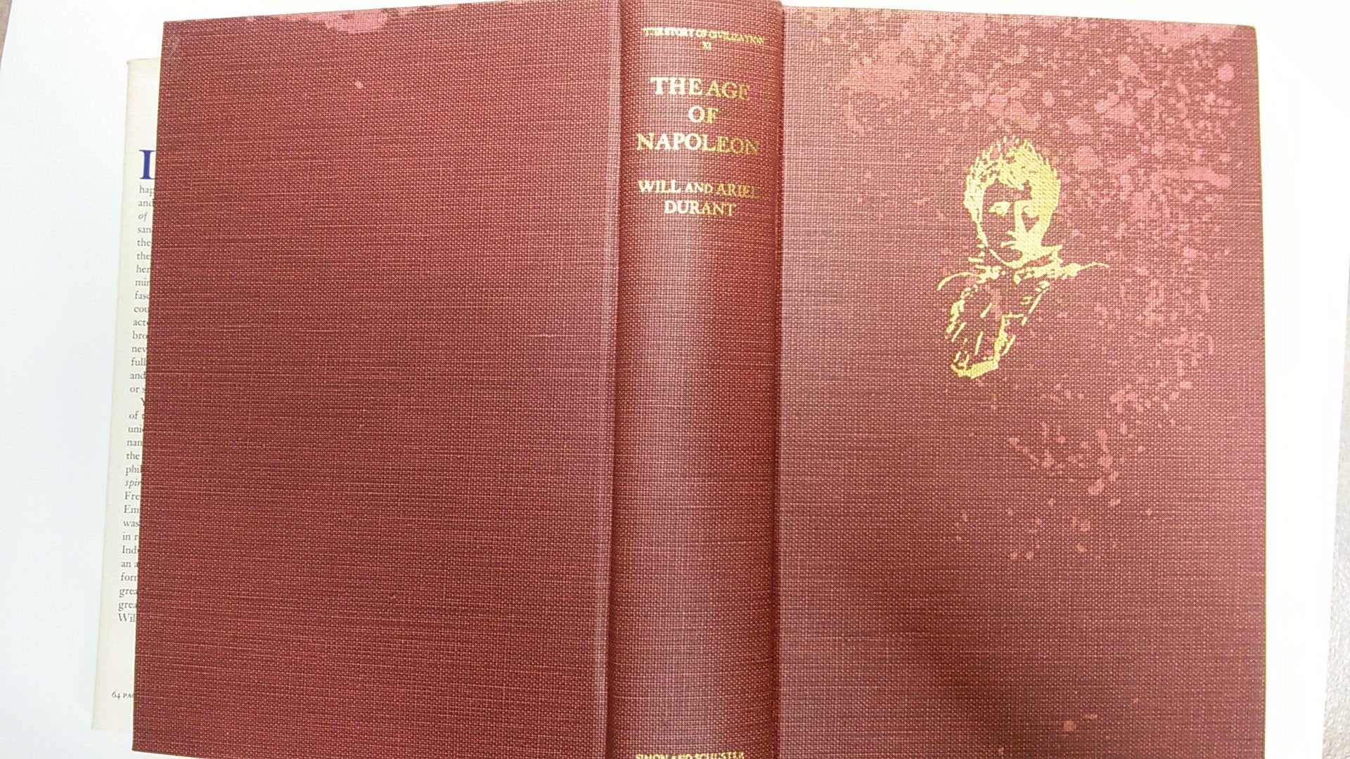 The Story Of Civilization, Part Xi: The Age Of Napoleon: A History Of European Civilization From 1789 To 1815,New