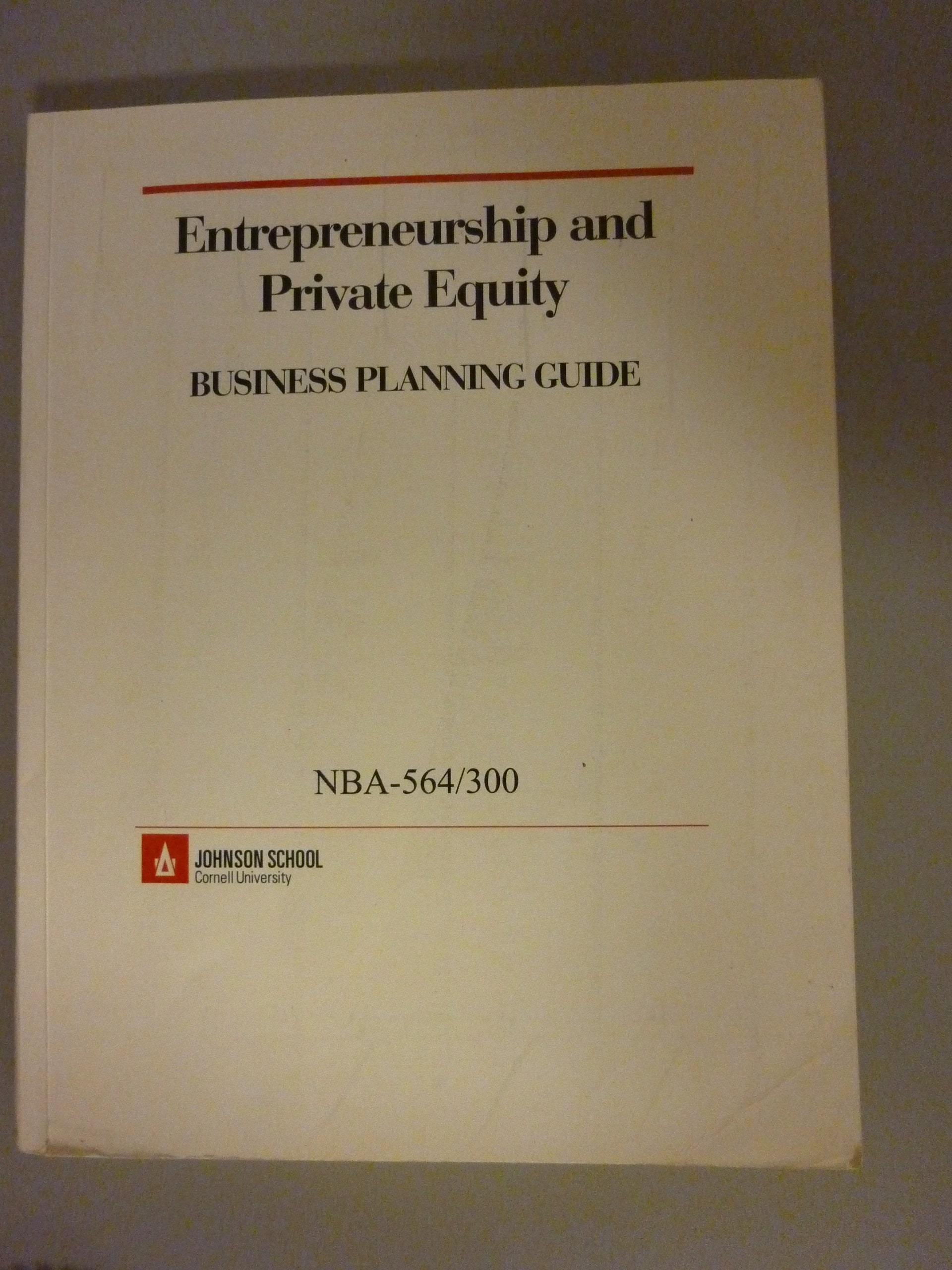 The Business Planning Guide,Used