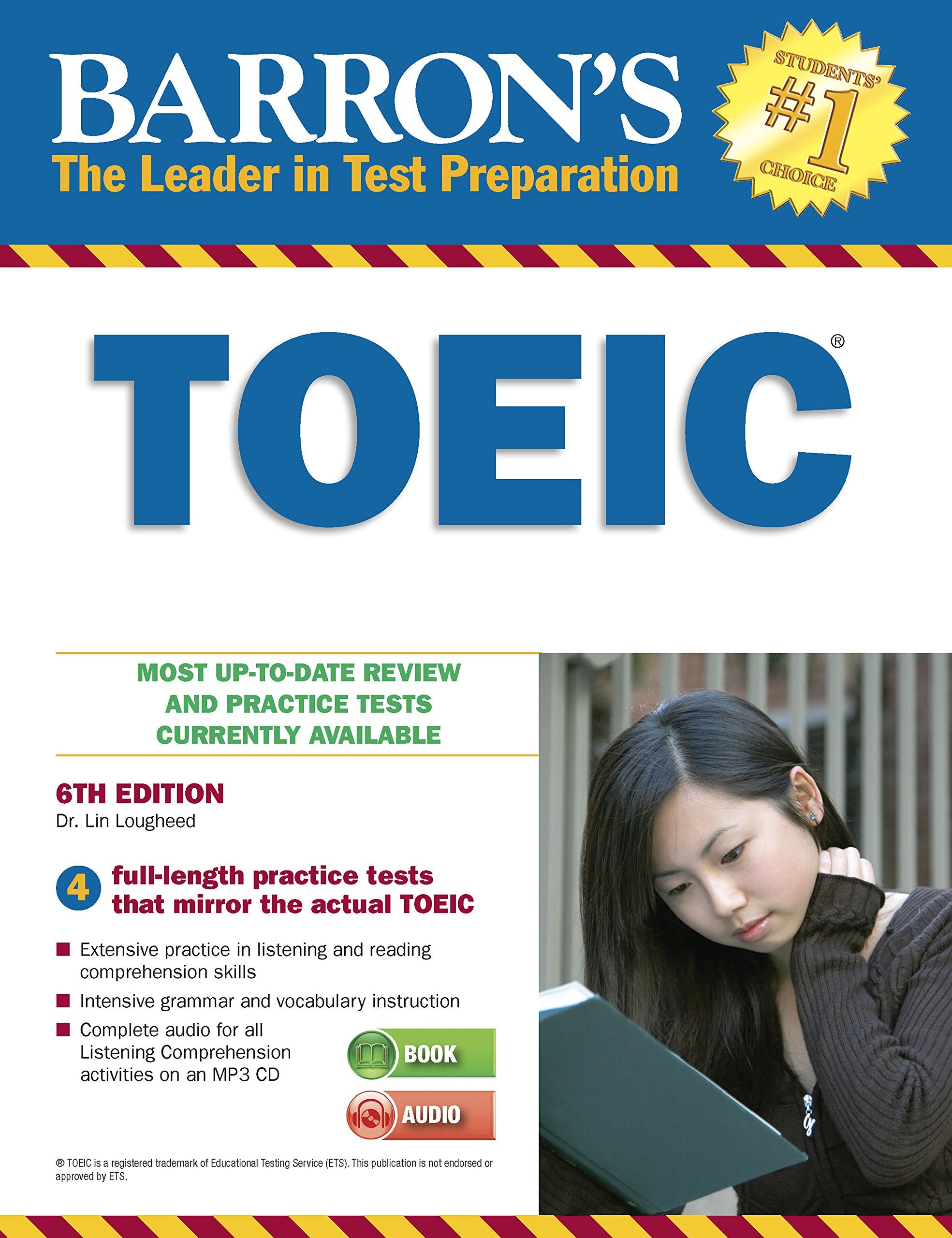Barron's TOEIC with MP3 CD,Used