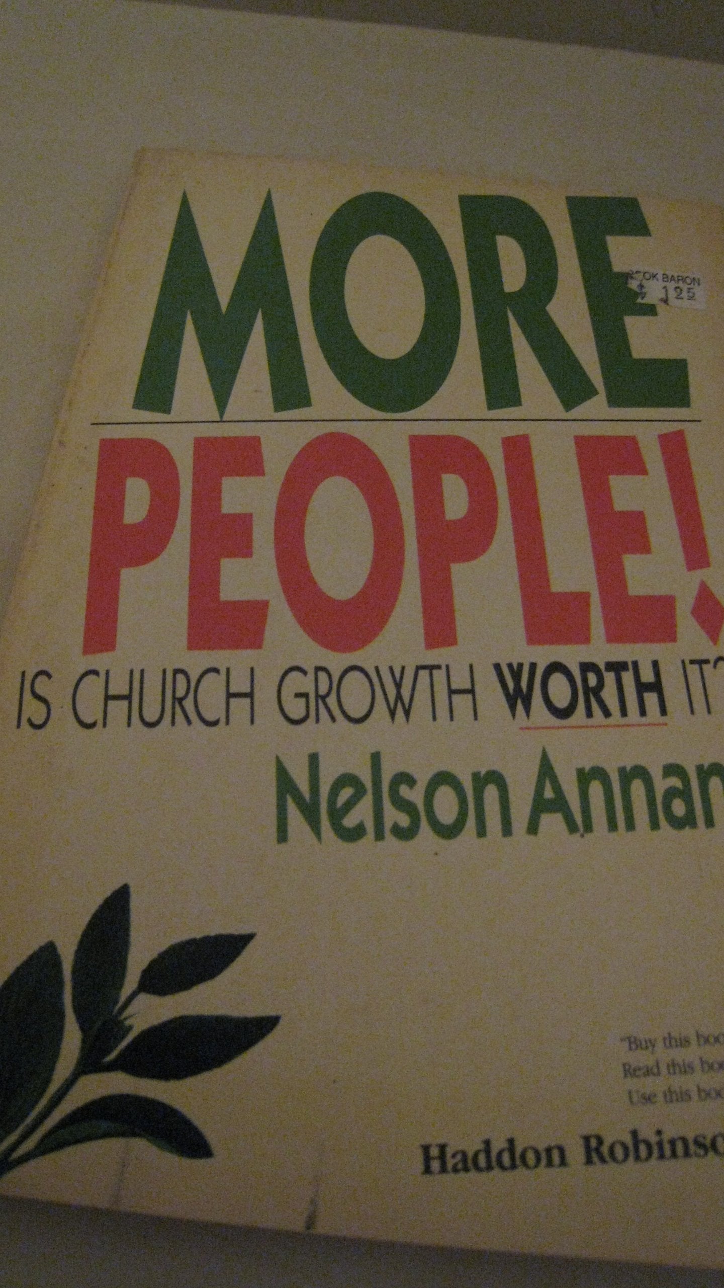 More People Is Church Growth Worth It,New