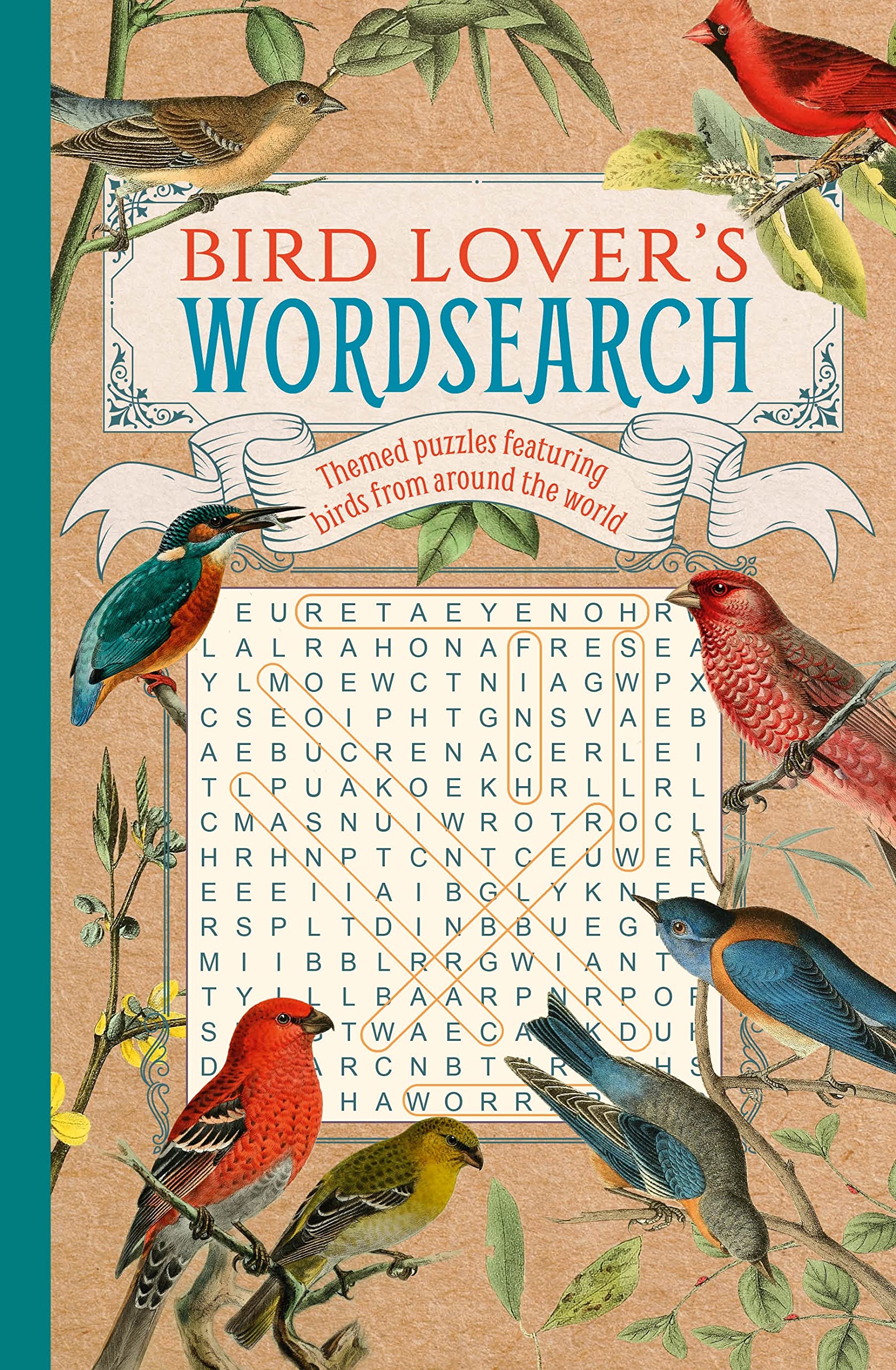 Bird Lover'S Wordsearch: Themed Puzzles Featuring Birds From Around The World,New
