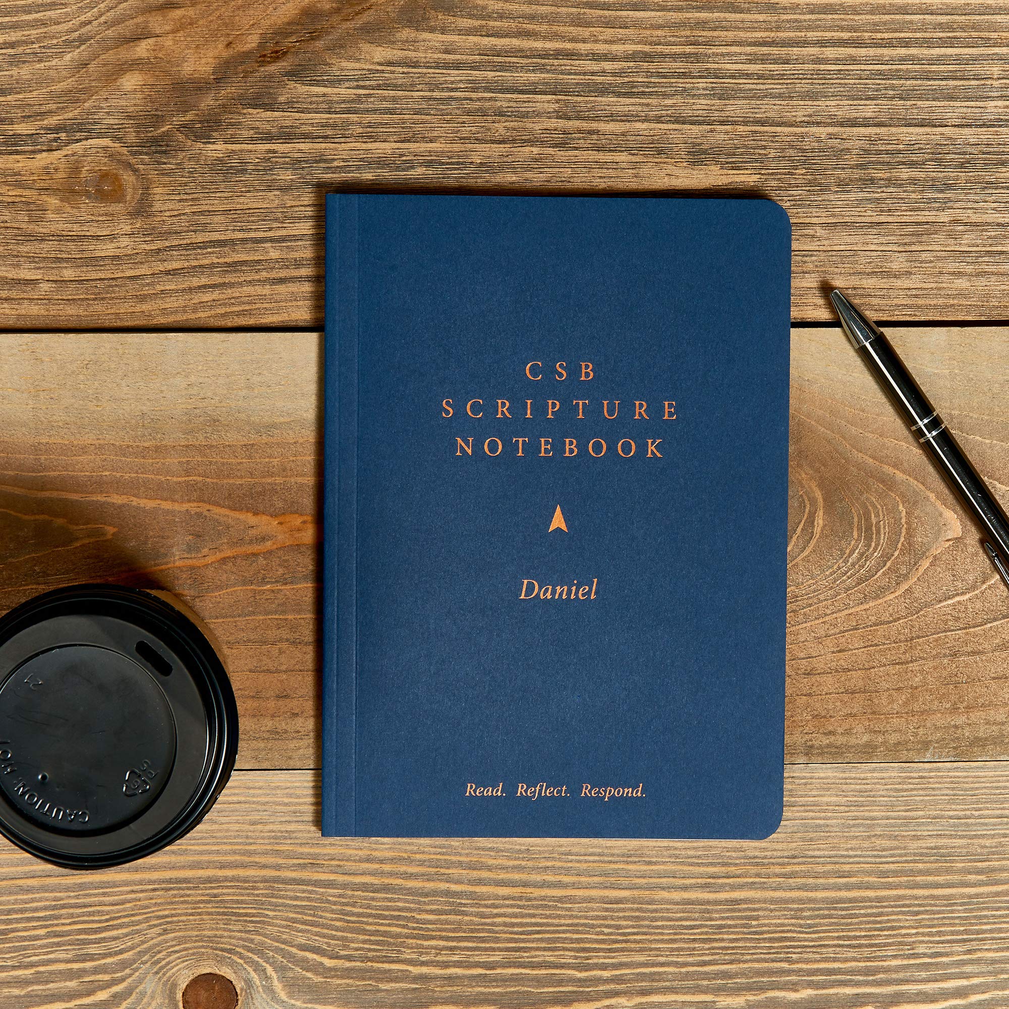 CSB Scripture Notebook, Daniel, Black Letter, SingleColumn, Notetaking, Journaling Space, Sermon Series, Personal Study, Concis,Used