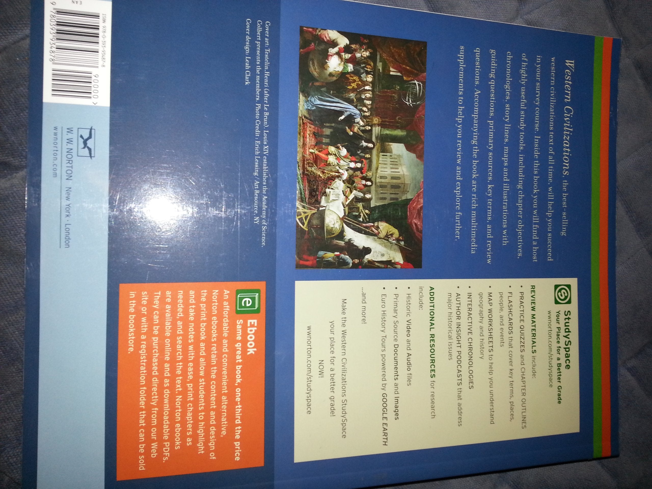 Western Civilizations: Their History and Their Culture (Brief Third Edition) (Vol. OneVolume),Used