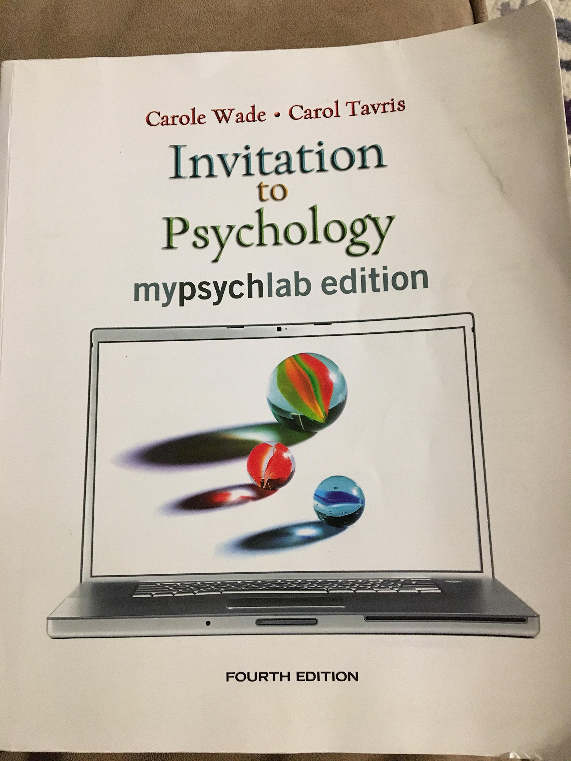 Invitation To Psychology: Mypsychlab Edition,New