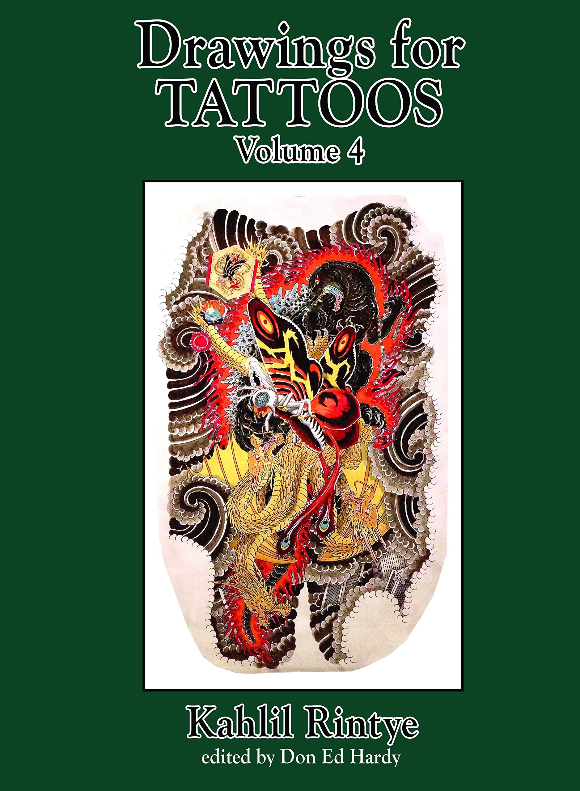 Drawings For Tattoos Volume 4: Kahlil Rintye,New