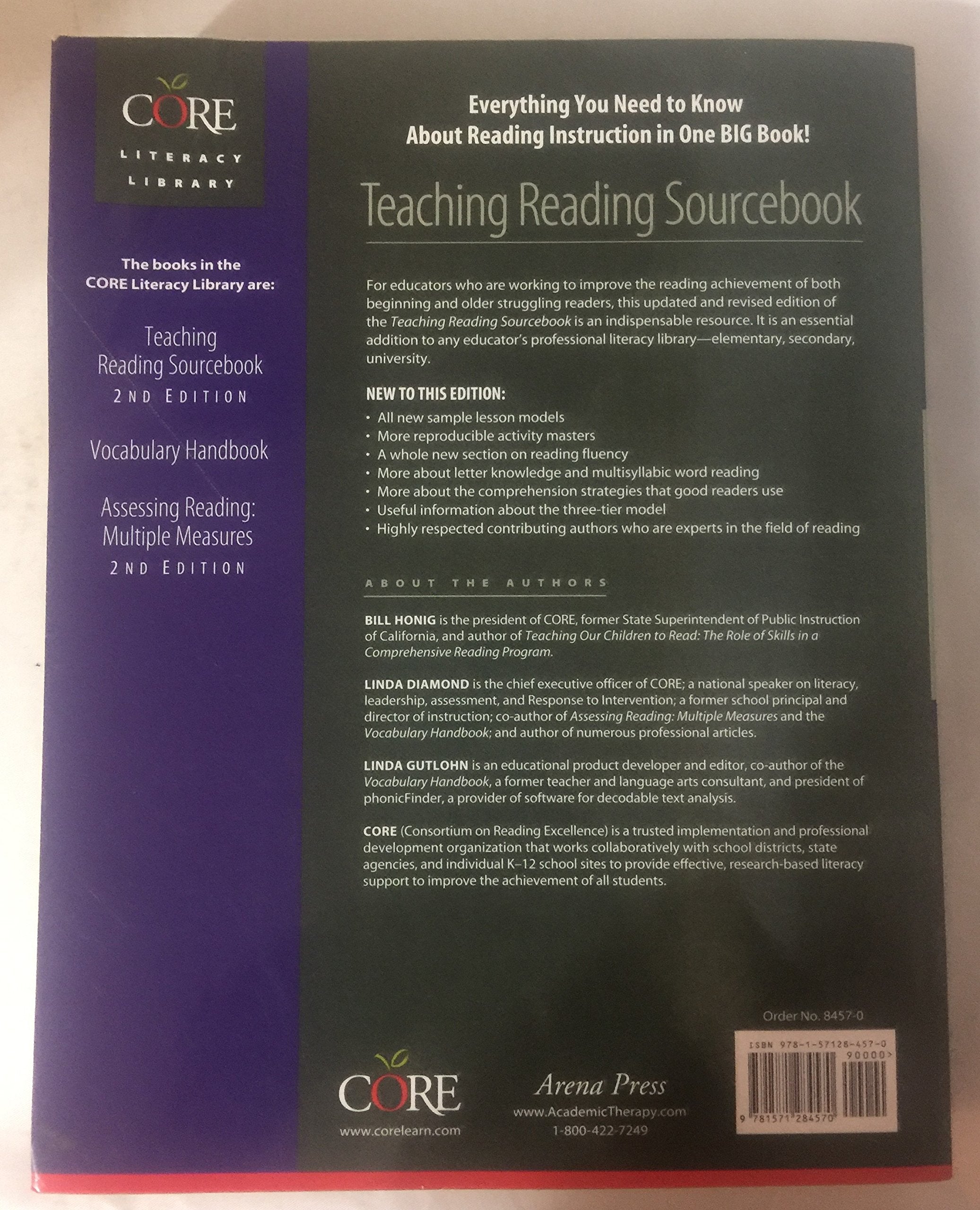 Teaching Reading Sourcebook, 2nd Edition,New
