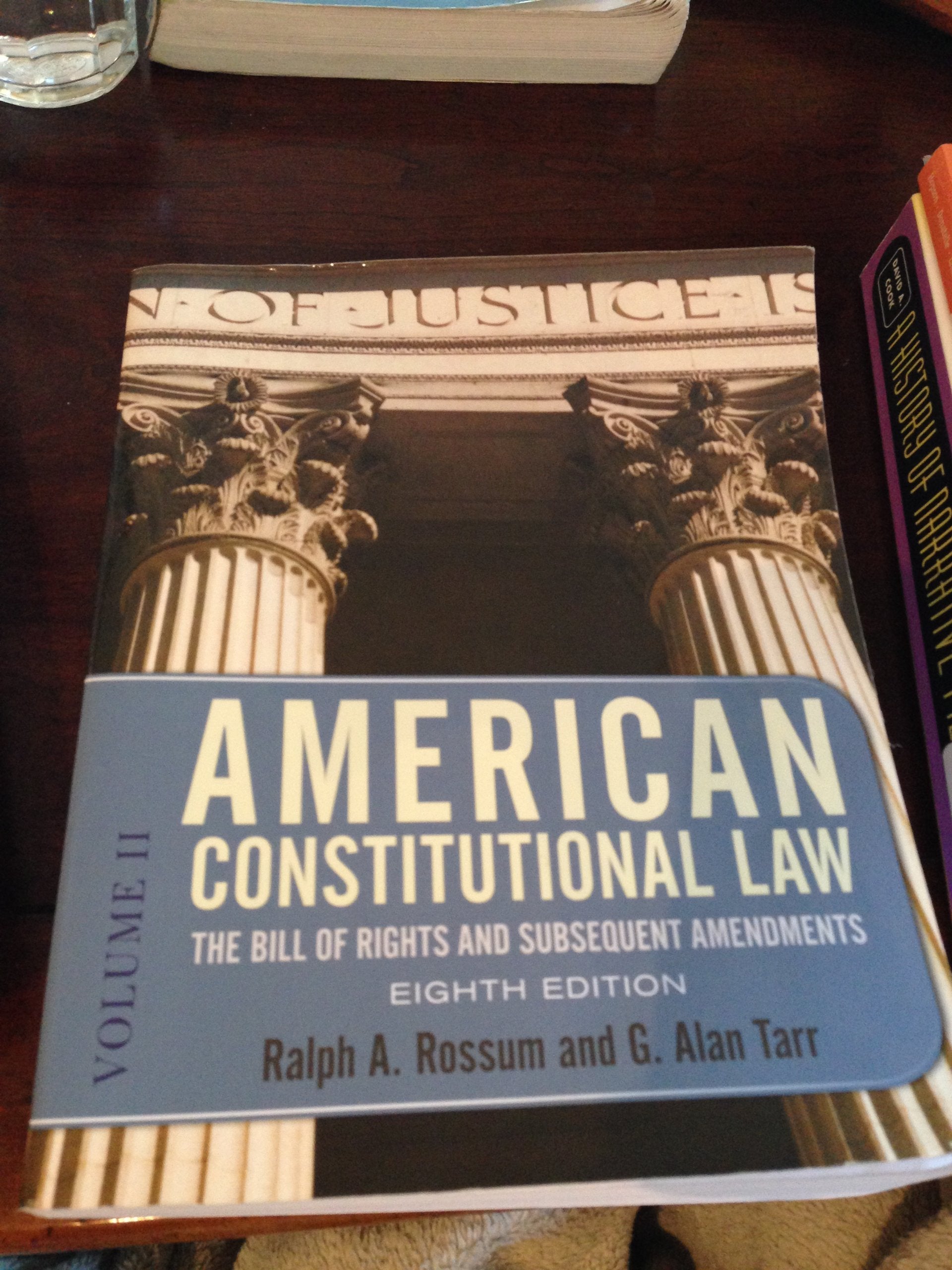 American Constitutional Law, Eighth Edition, Volume 2: The Bill of Rights and Subsequent Amendments,Used