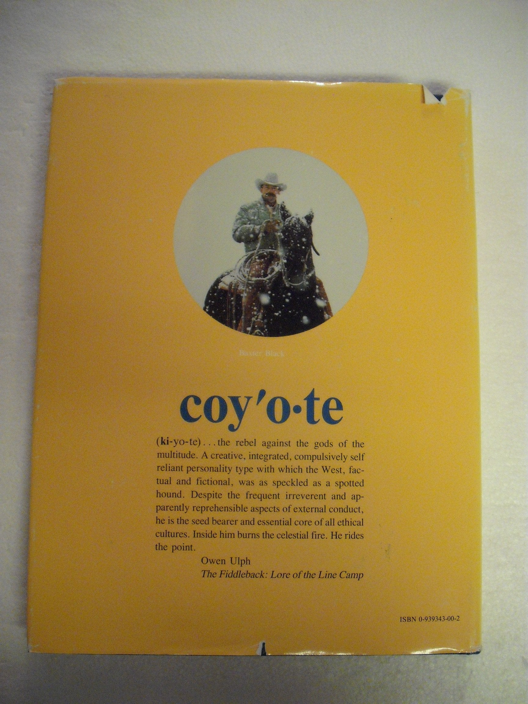 Coyote Cowboy Poetry,Used