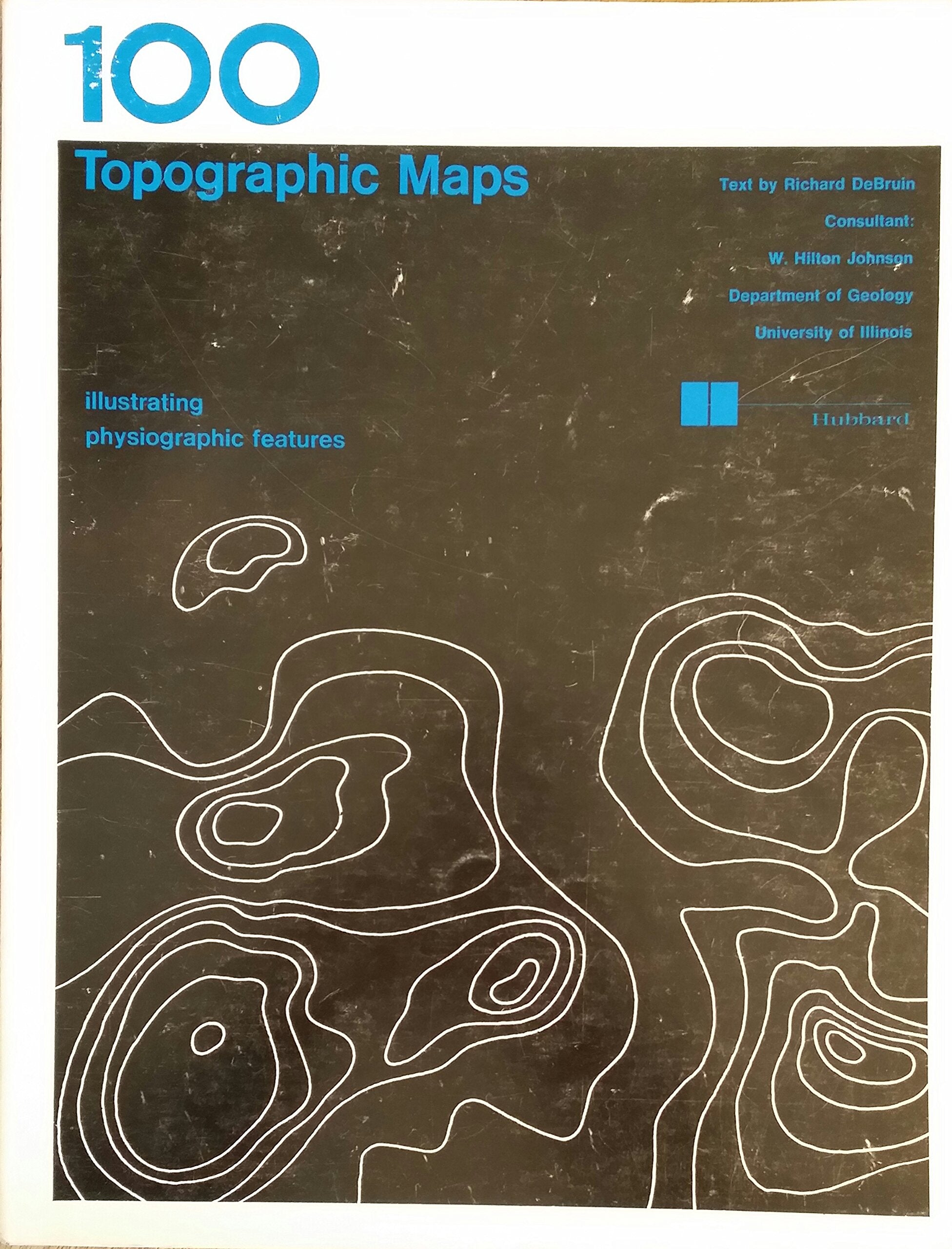 One Hundred Topographic Maps,Used