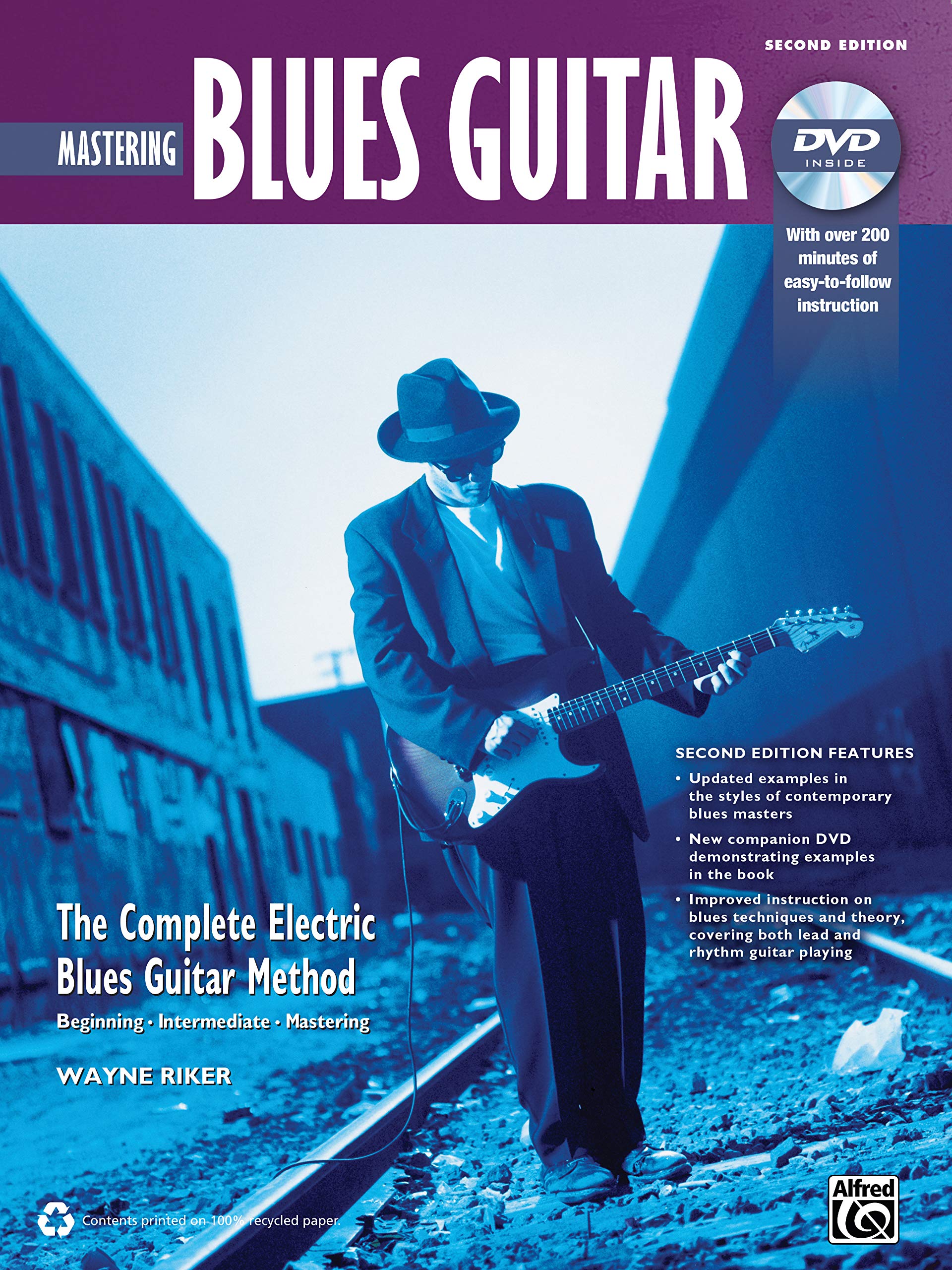Complete Blues Guitar Method: Mastering Blues Guitar, Book & Dvd (Complete Method),Used