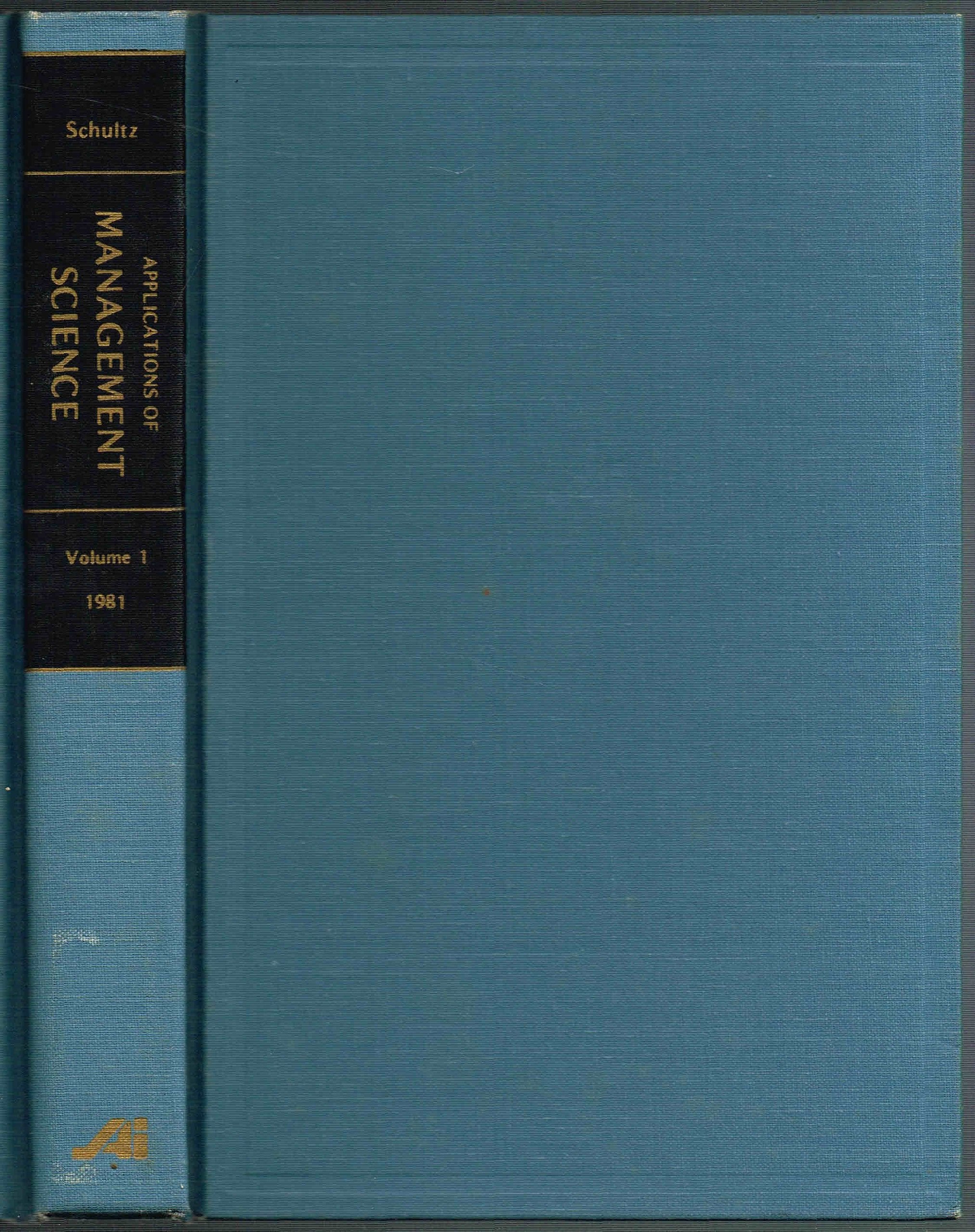 Applications of Management Science: 001,Used