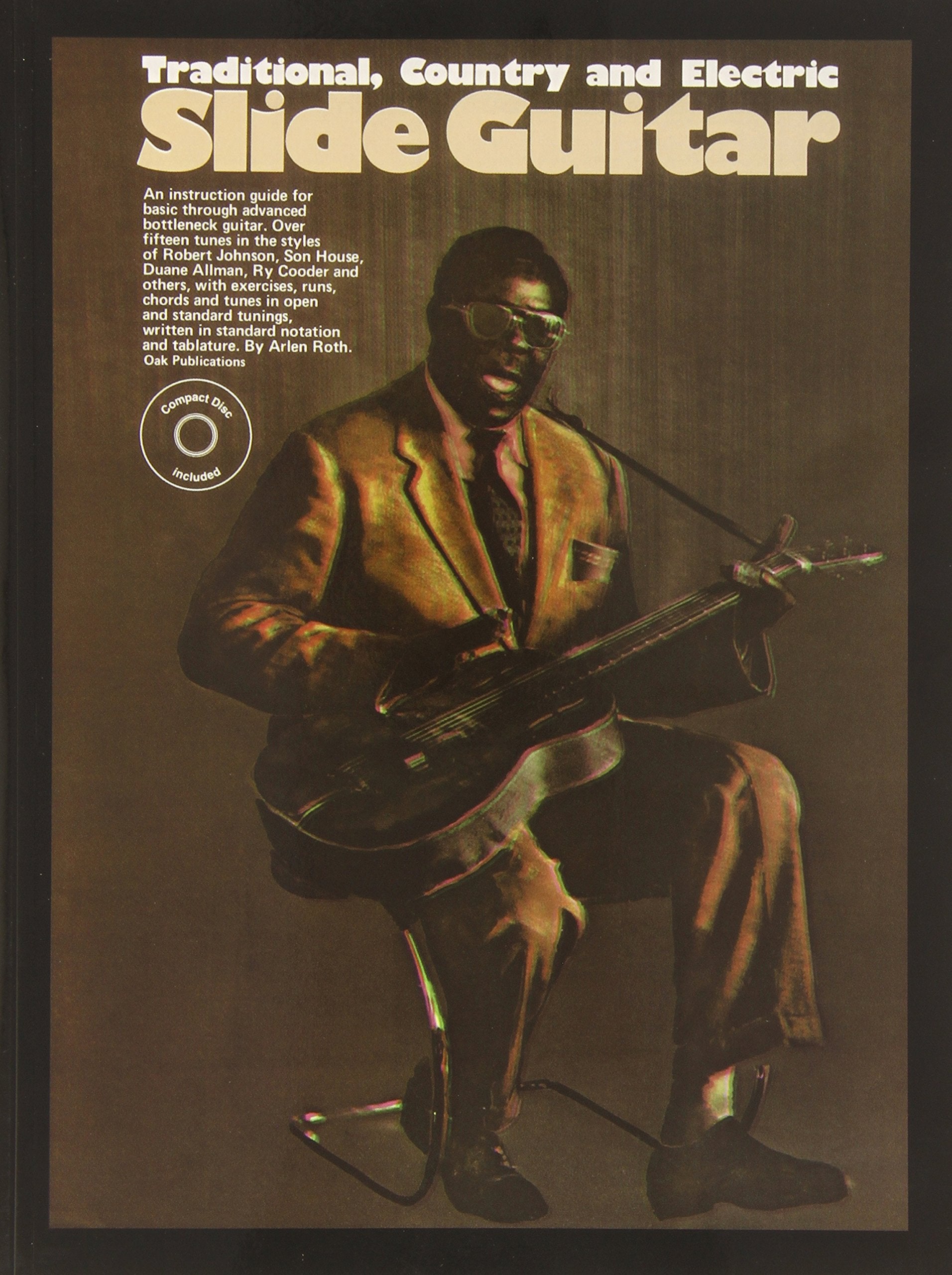 Traditional, Country and Electric Slide Guitar (Book and Record),New