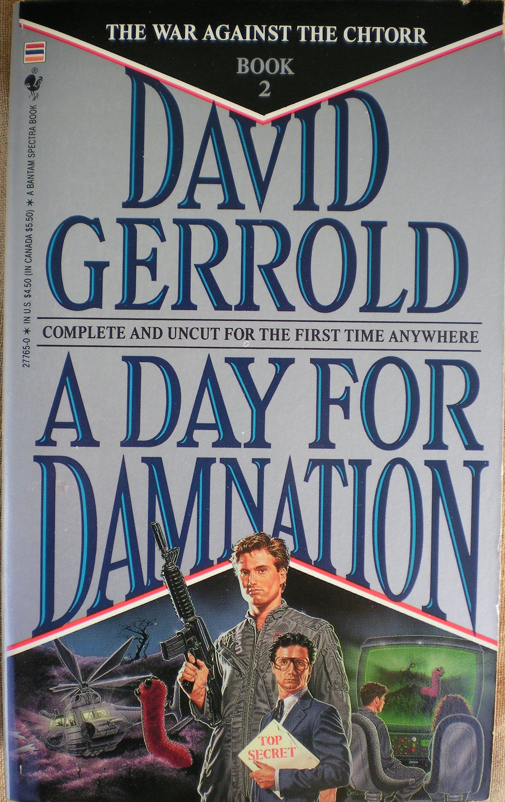 A Day For Damnation (War Against The Chtorr, Book 2),Used