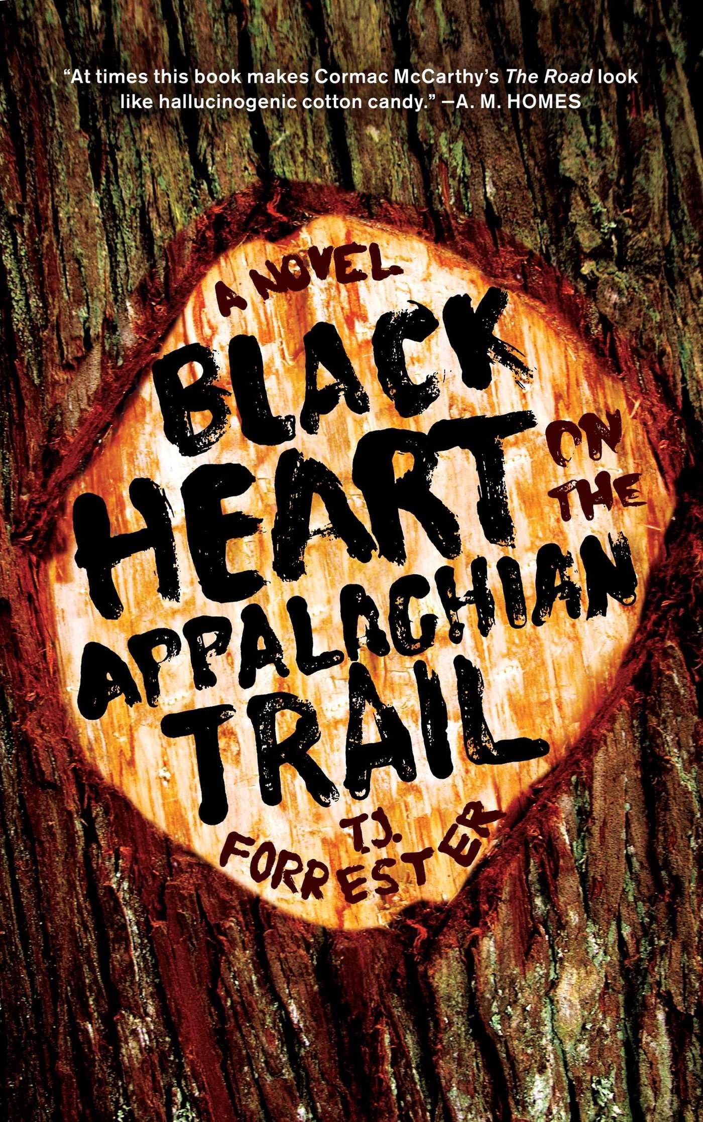 Black Heart On The Appalachian Trail: A Novel,New