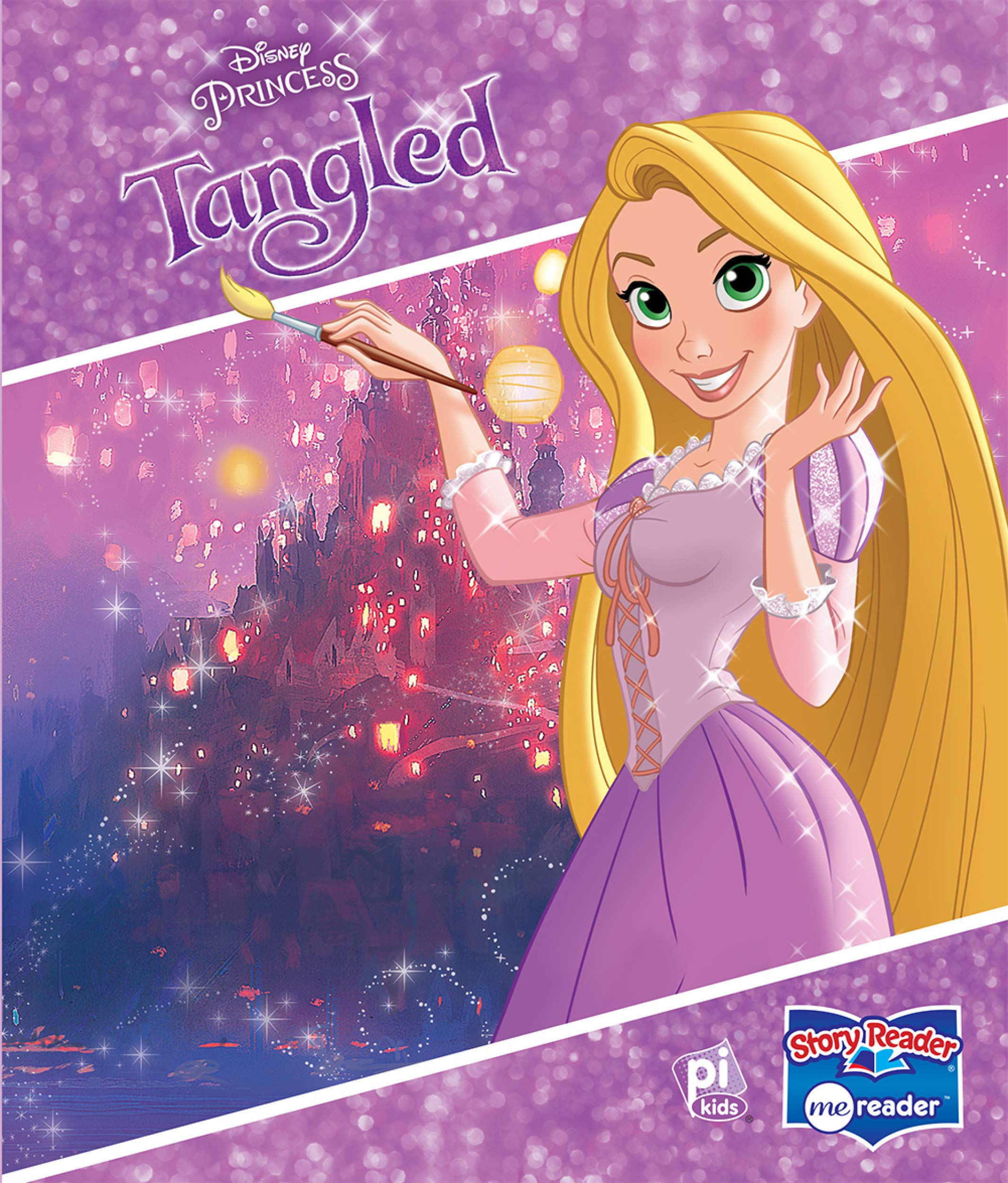 Disney Princess Cinderella, Belle, Ariel, and More! Me Reader Electronic Reader and 8 Sound Book Library  PI Kids,Used