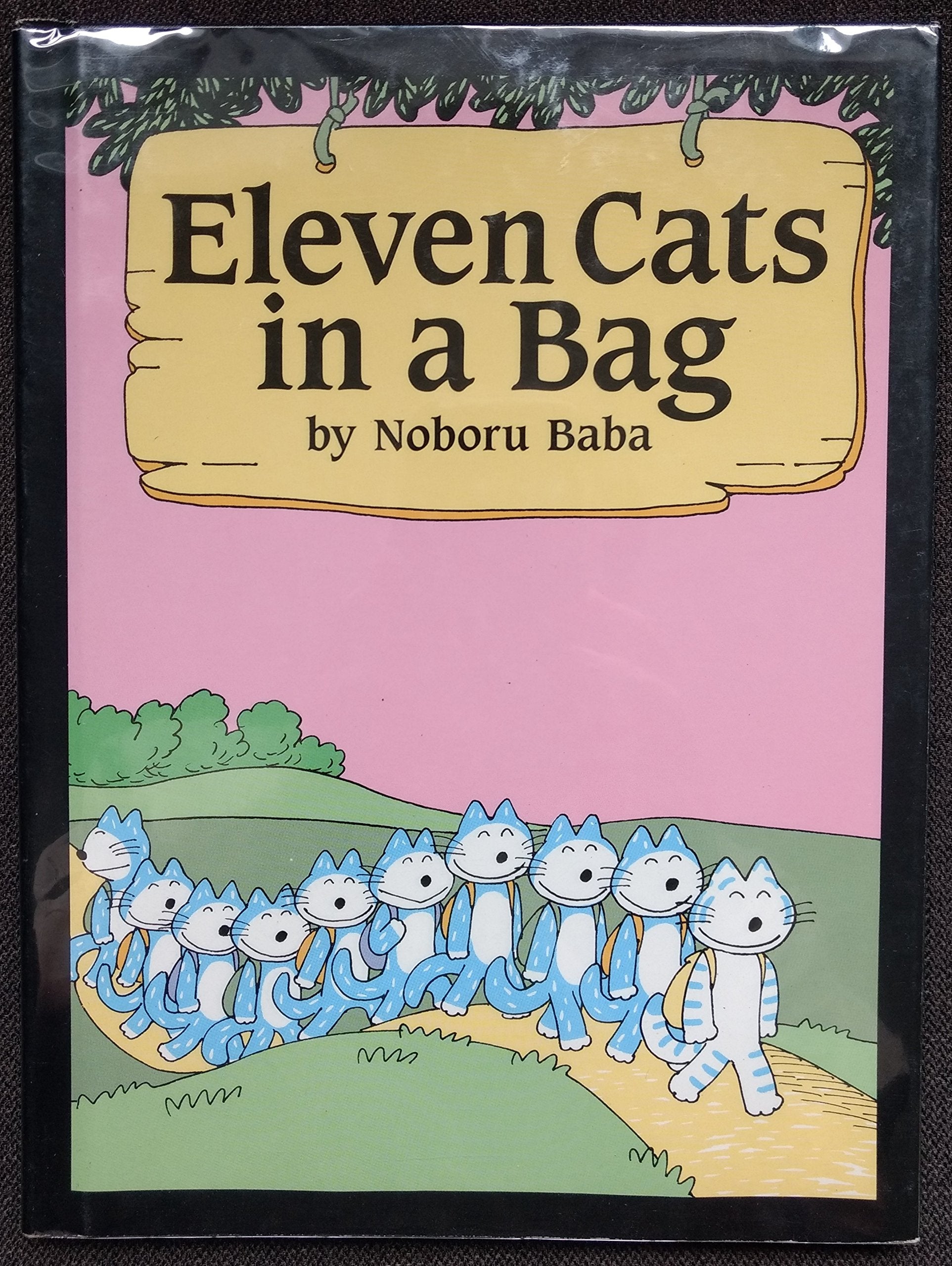 Eleven Cats in a Bag (English and Japanese Edition),Used