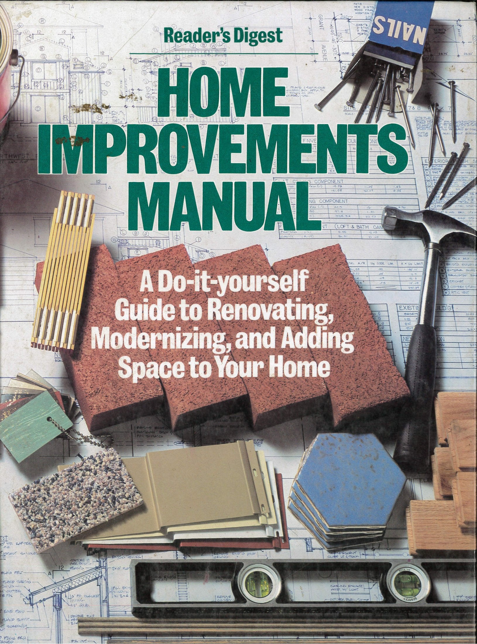 Reader's Digest Home Improvements Manual,Used