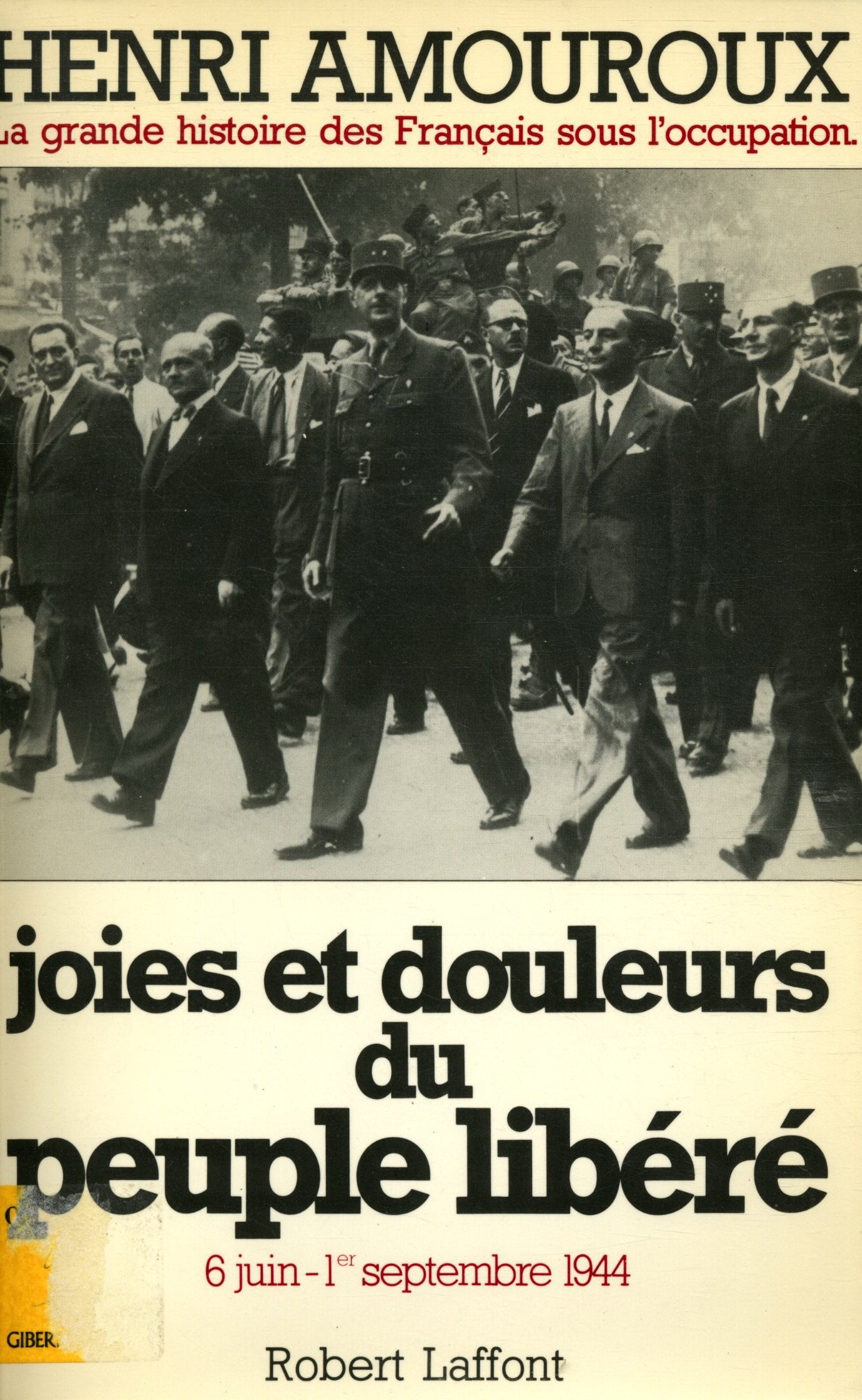 Joies et douleurs du peuple libr tome 8 (08),Used