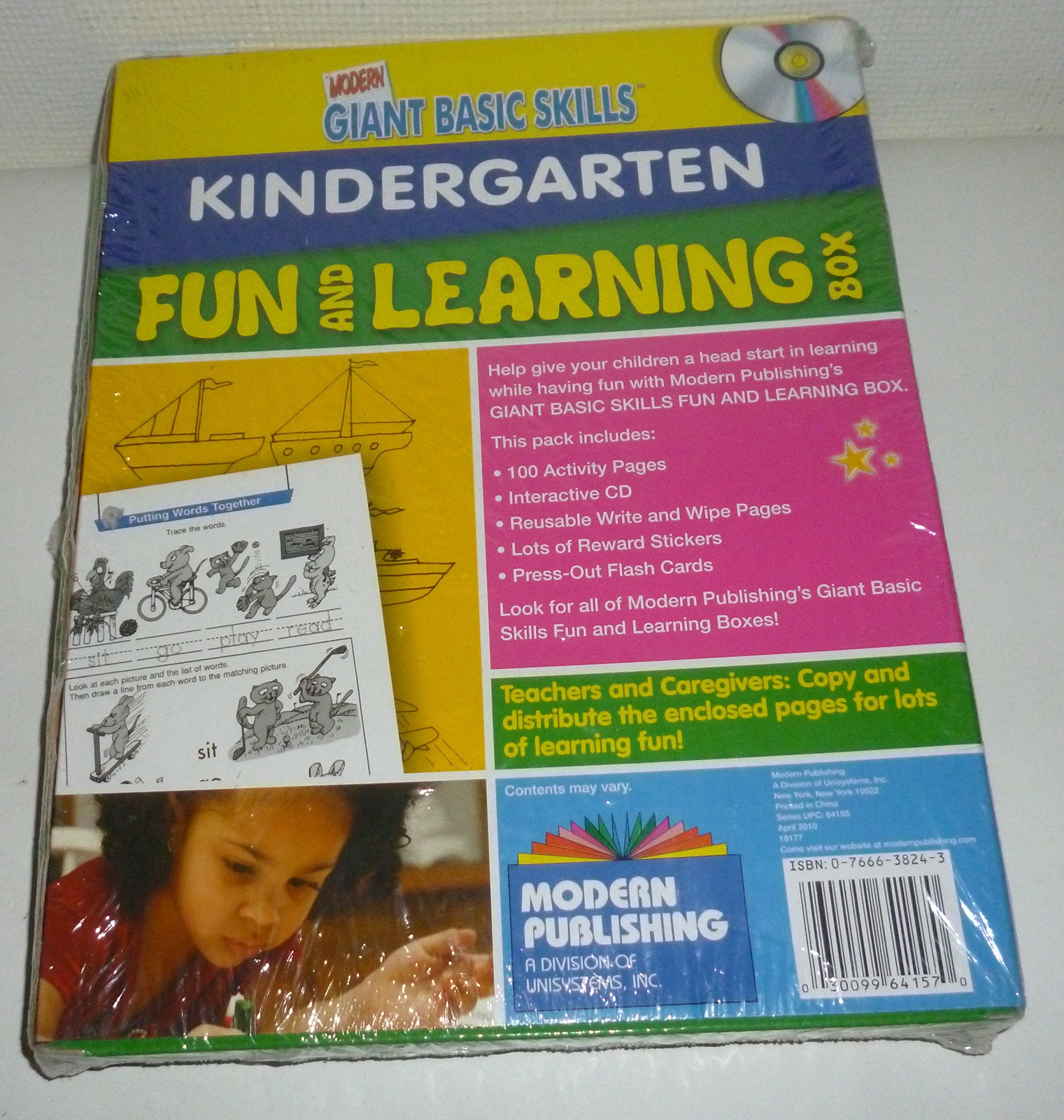 Fun And Learning Box Kindergarten (Giant Basic Skills),Used