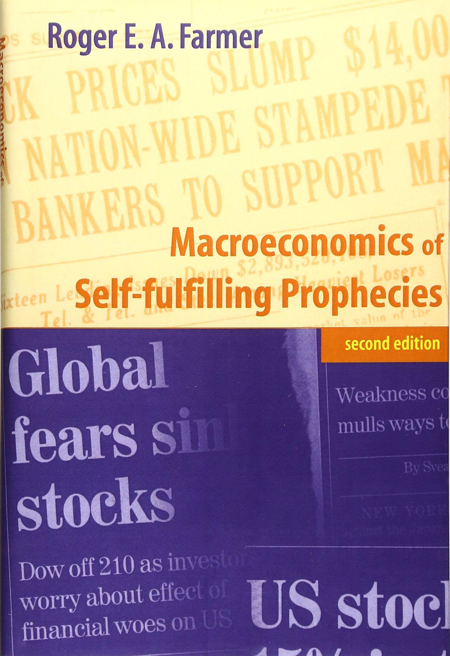 Macroeconomics Of Selffulfilling Prophecies  2Nd Edition,New
