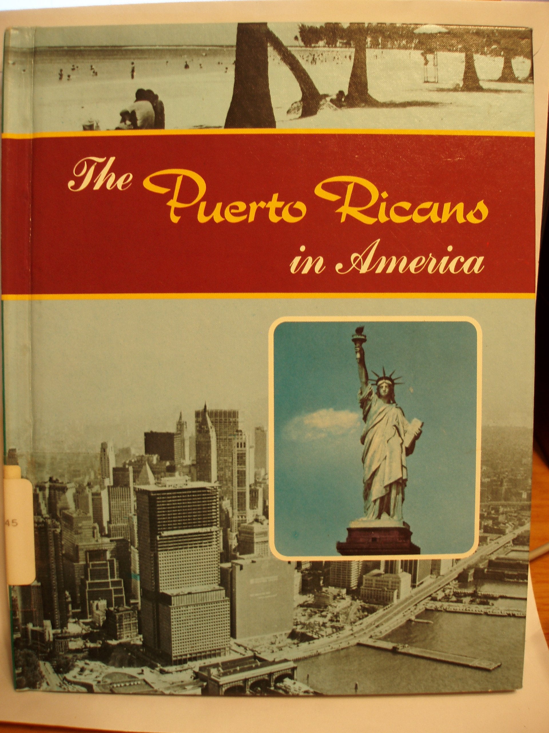 The Puerto Ricans In America (The In America Series),Used