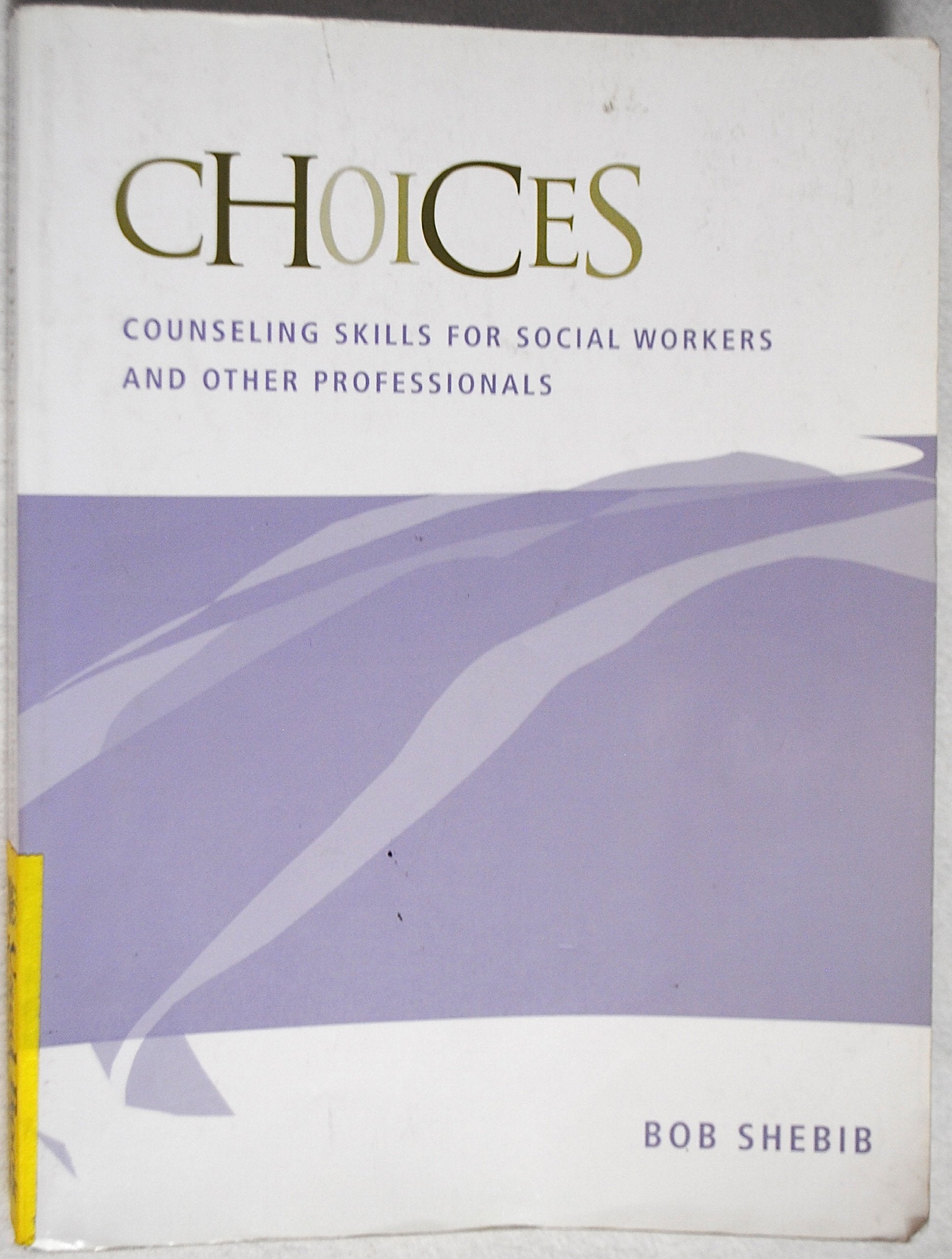 Choices: Counseling Skills for Social Workers and Other Professionals,Used