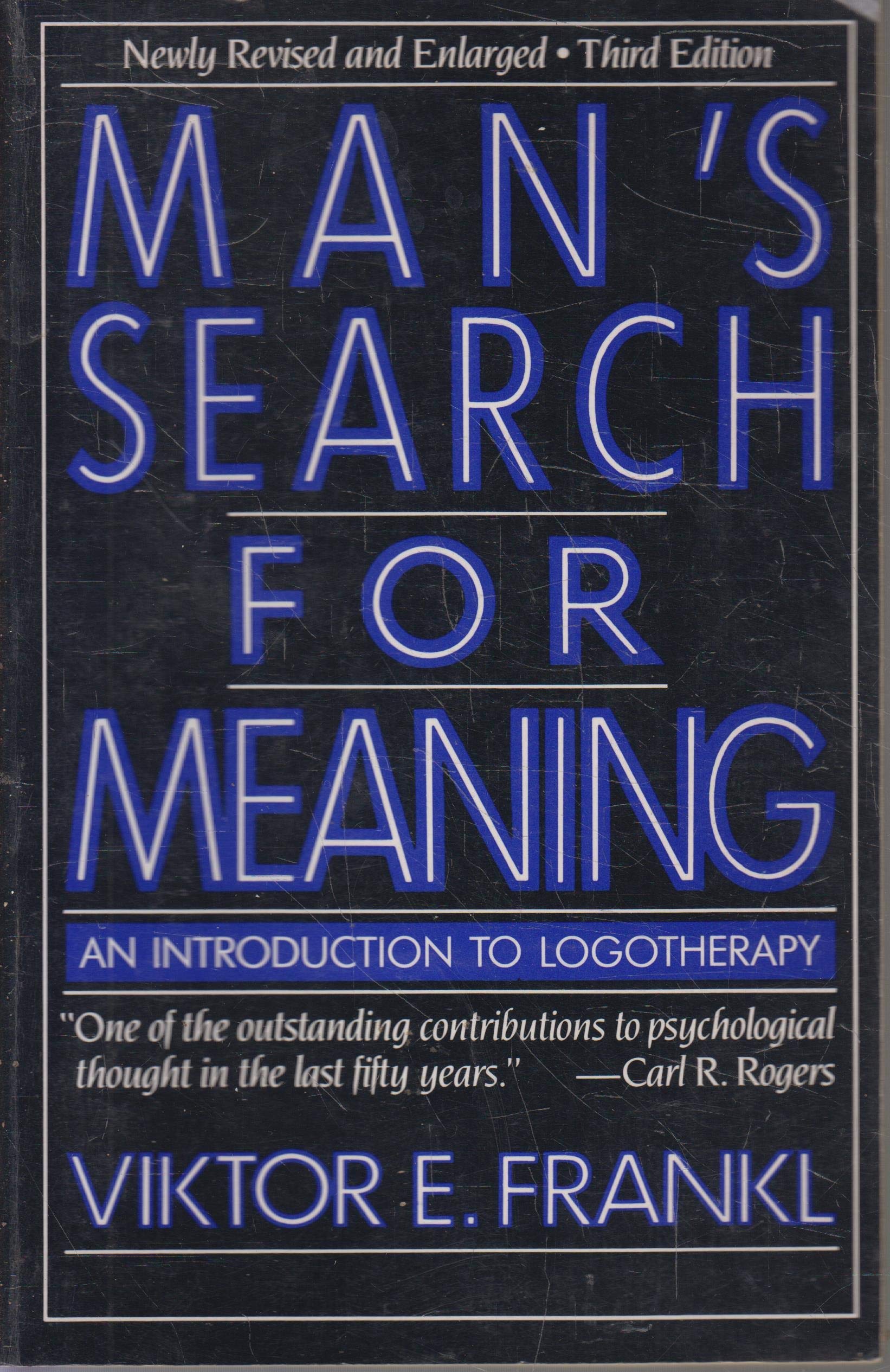 Man'S Search For Meaning: An Introduction To Logotherapy,Used