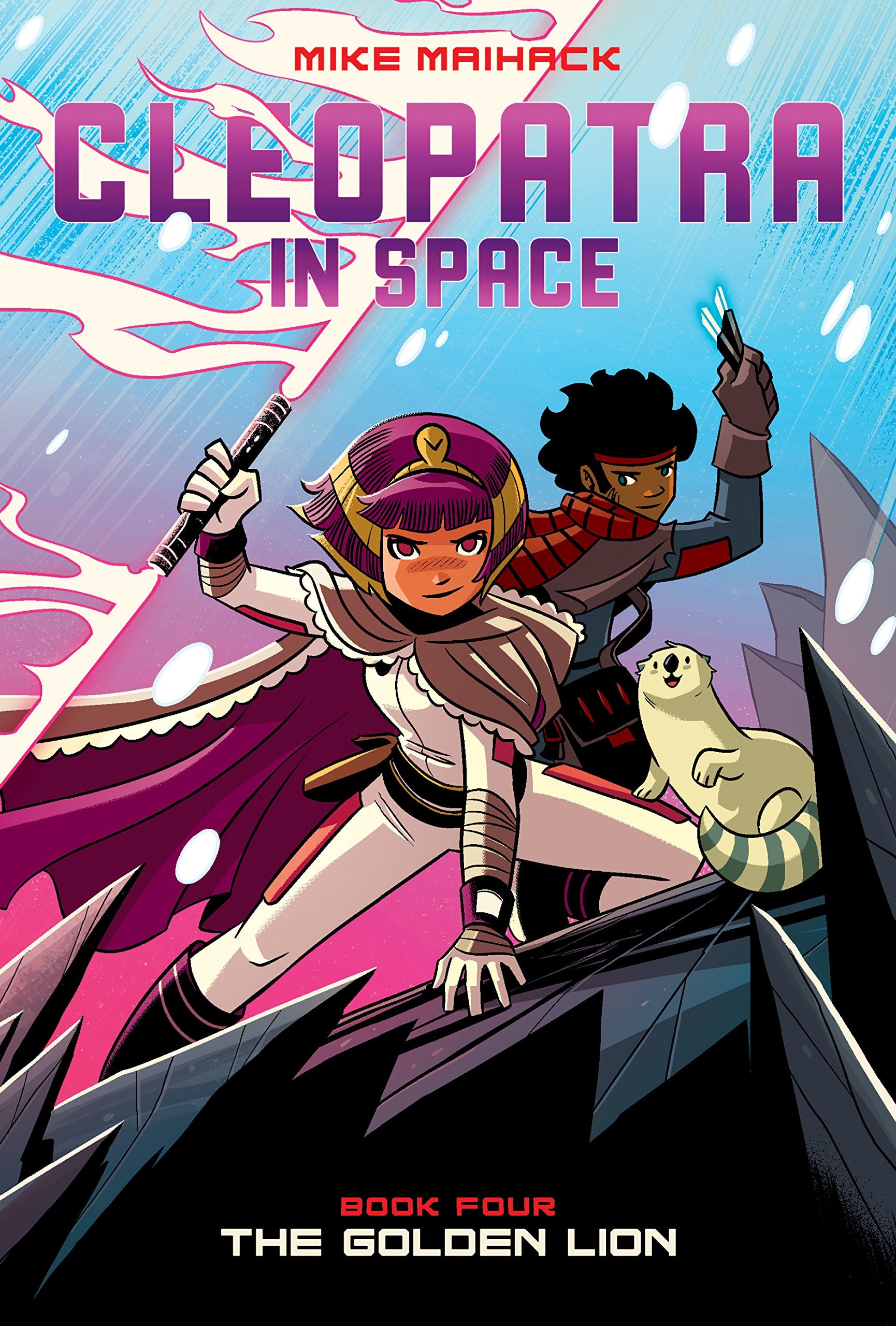 The Golden Lion: A Graphic Novel (Cleopatra In Space #4) (4)