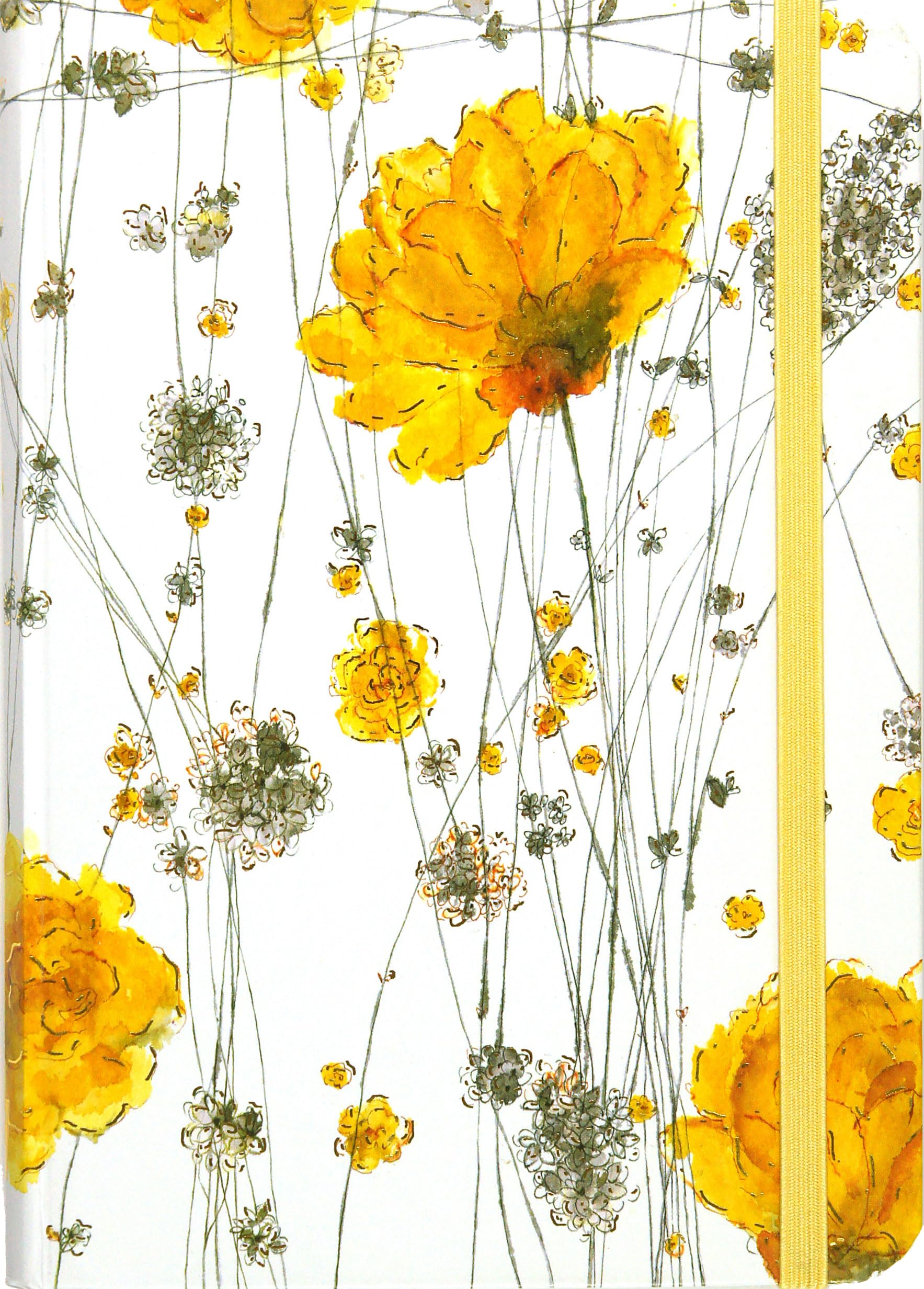 Yellow Flowers Journal (Diary, Notebook),New