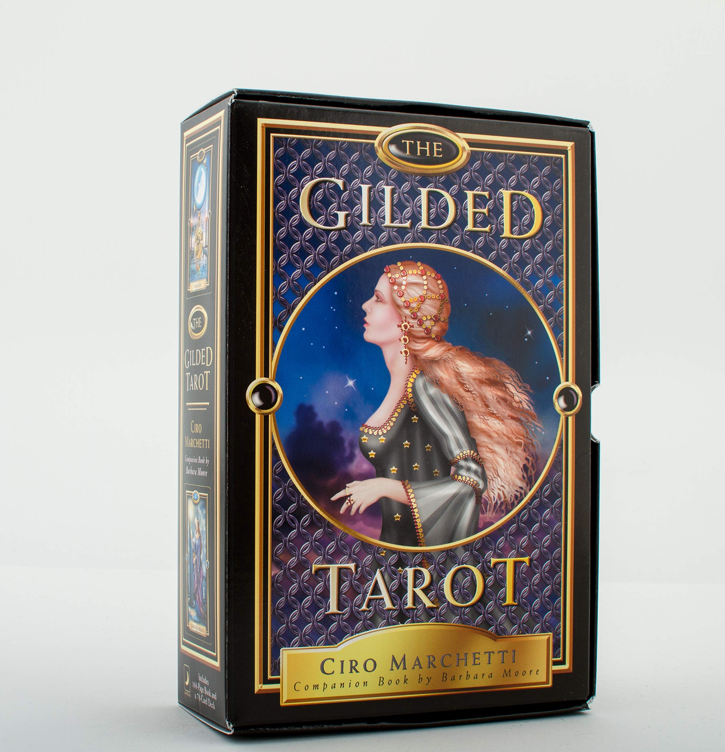 The Gilded Tarot (Book and Tarot Deck Set),Used