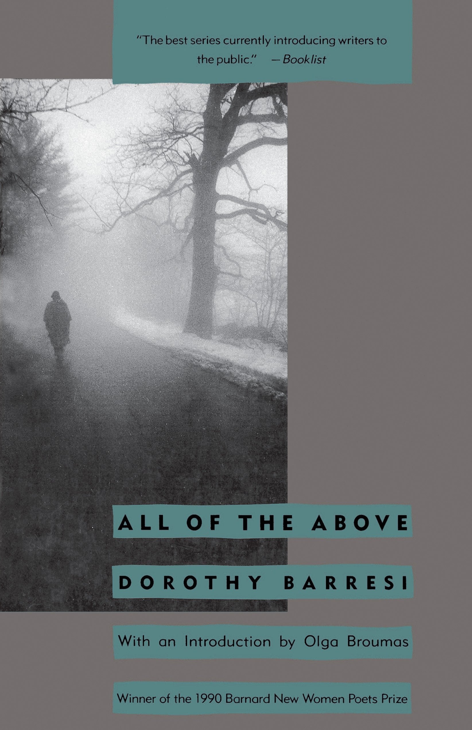 All Of The Above (Barnard New Women Poets),Used