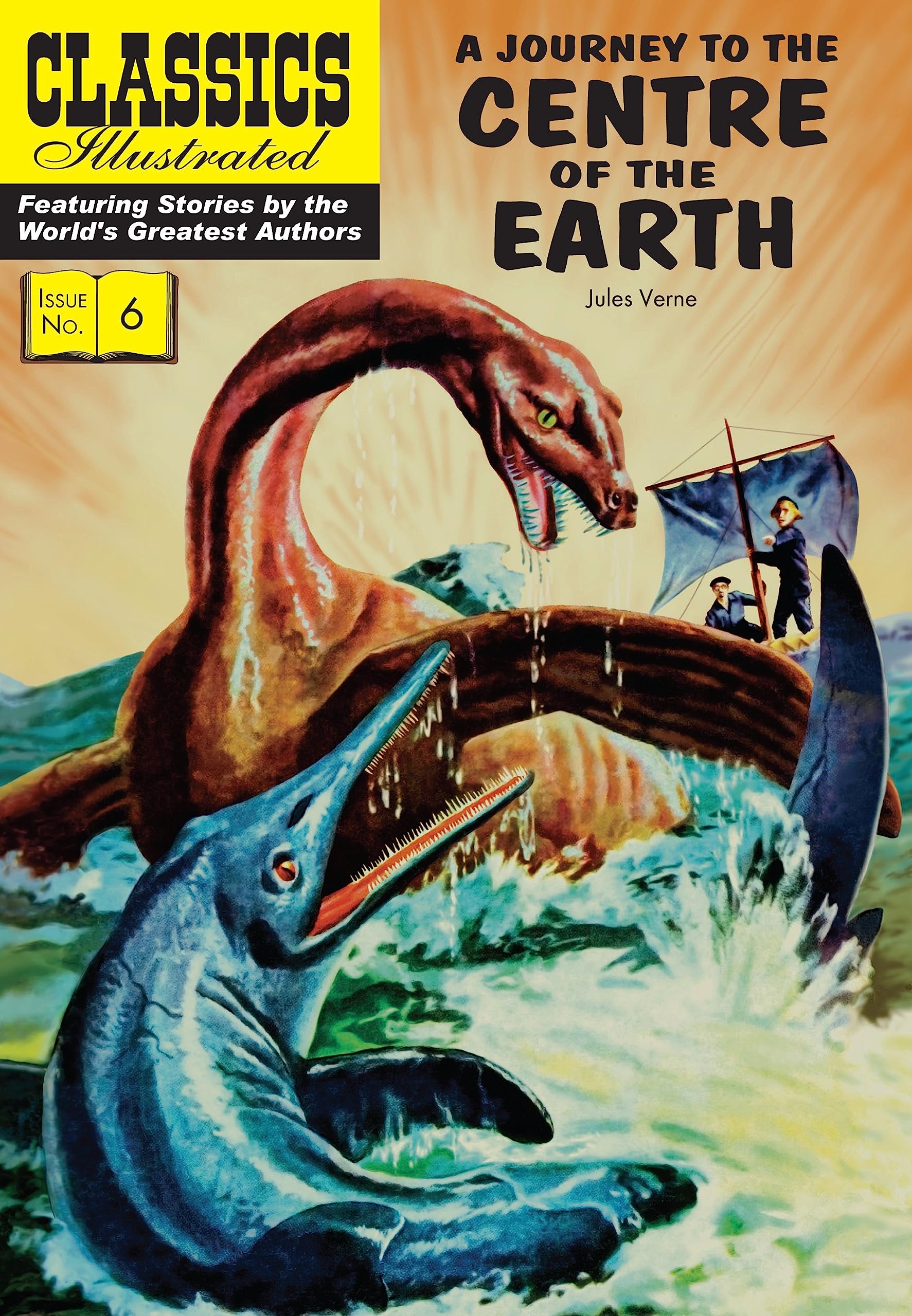 A Journey to the Centre of the Earth (Classics Illustrated),Used