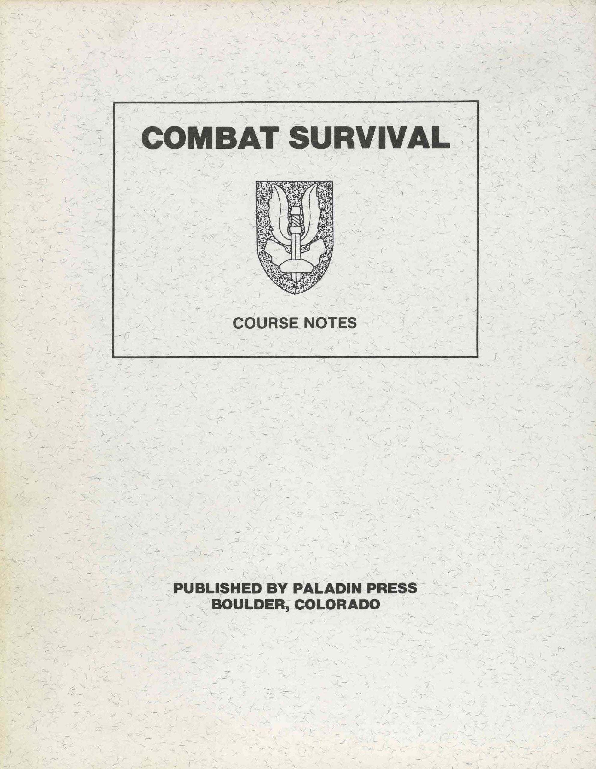 Combat Survival,Used