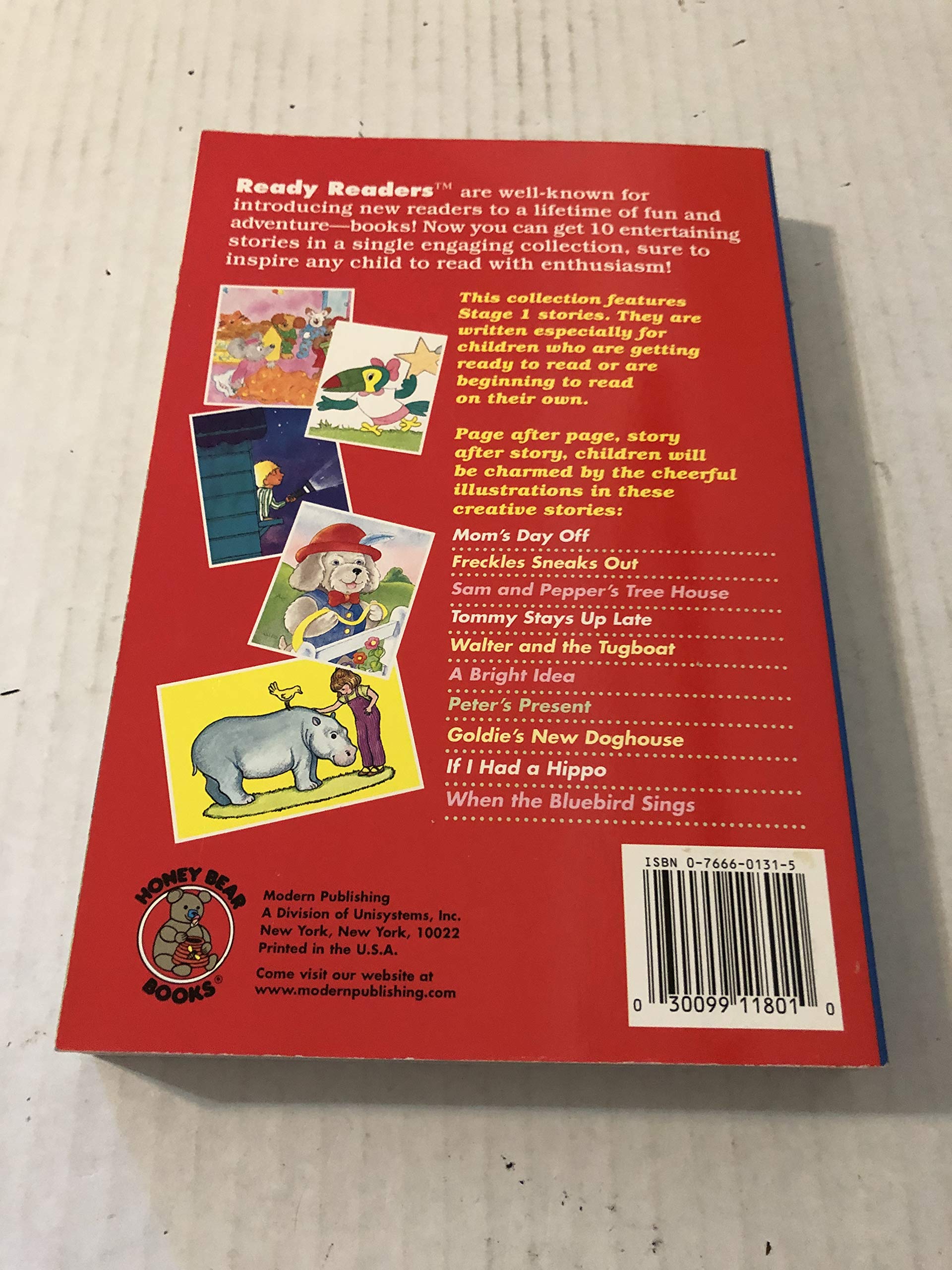 Ready Readers Giant Collection, Stage 1, PreschoolGrade 1,Used