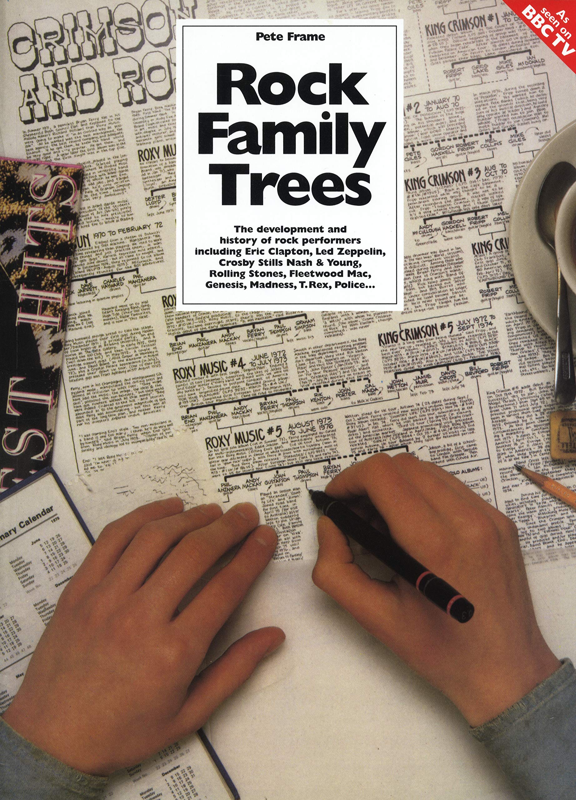 Pete Frame's Complete Rock Family Trees,Used