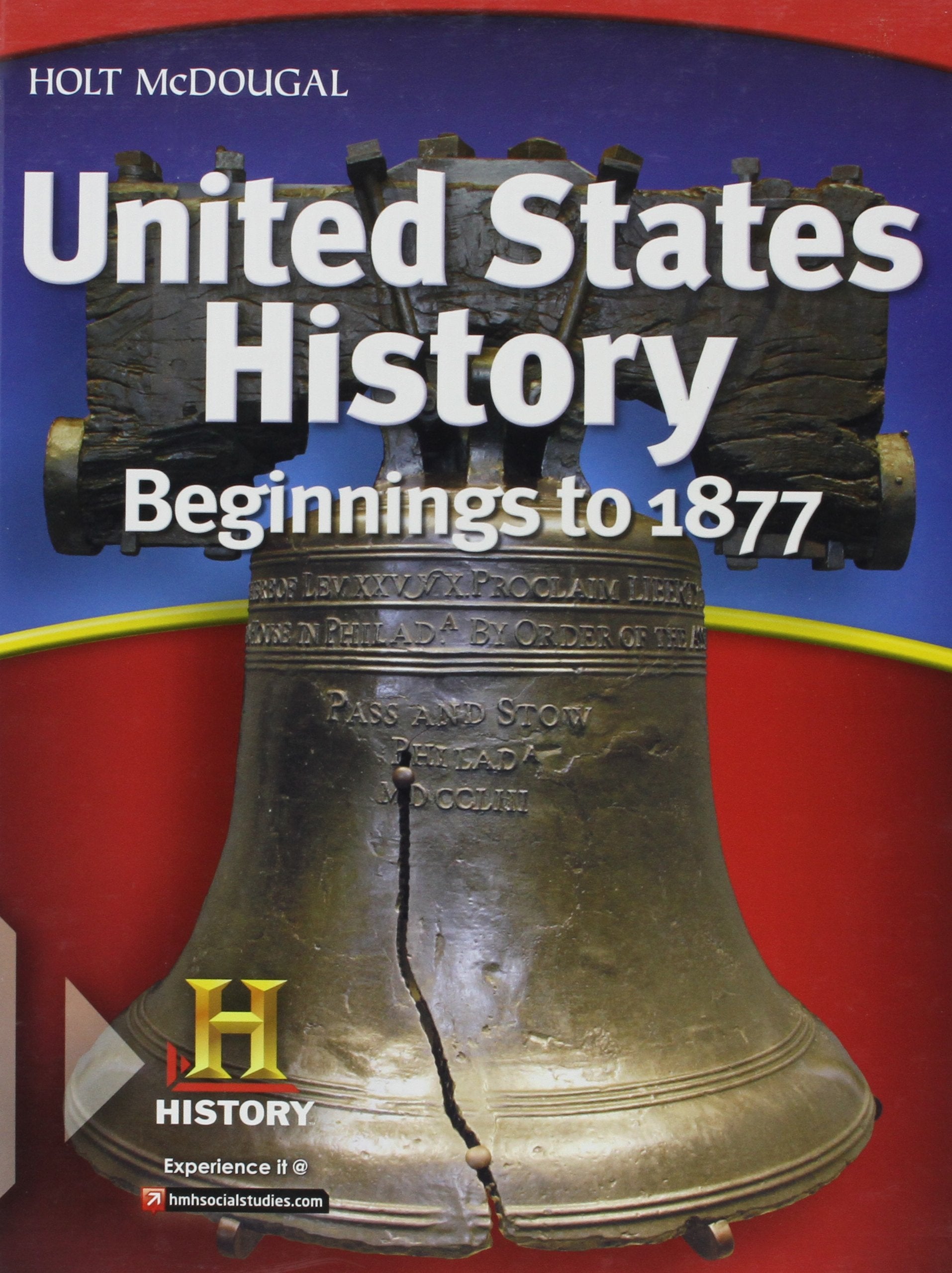 United States History: Student Edition Beginnings to 1877 2012,New