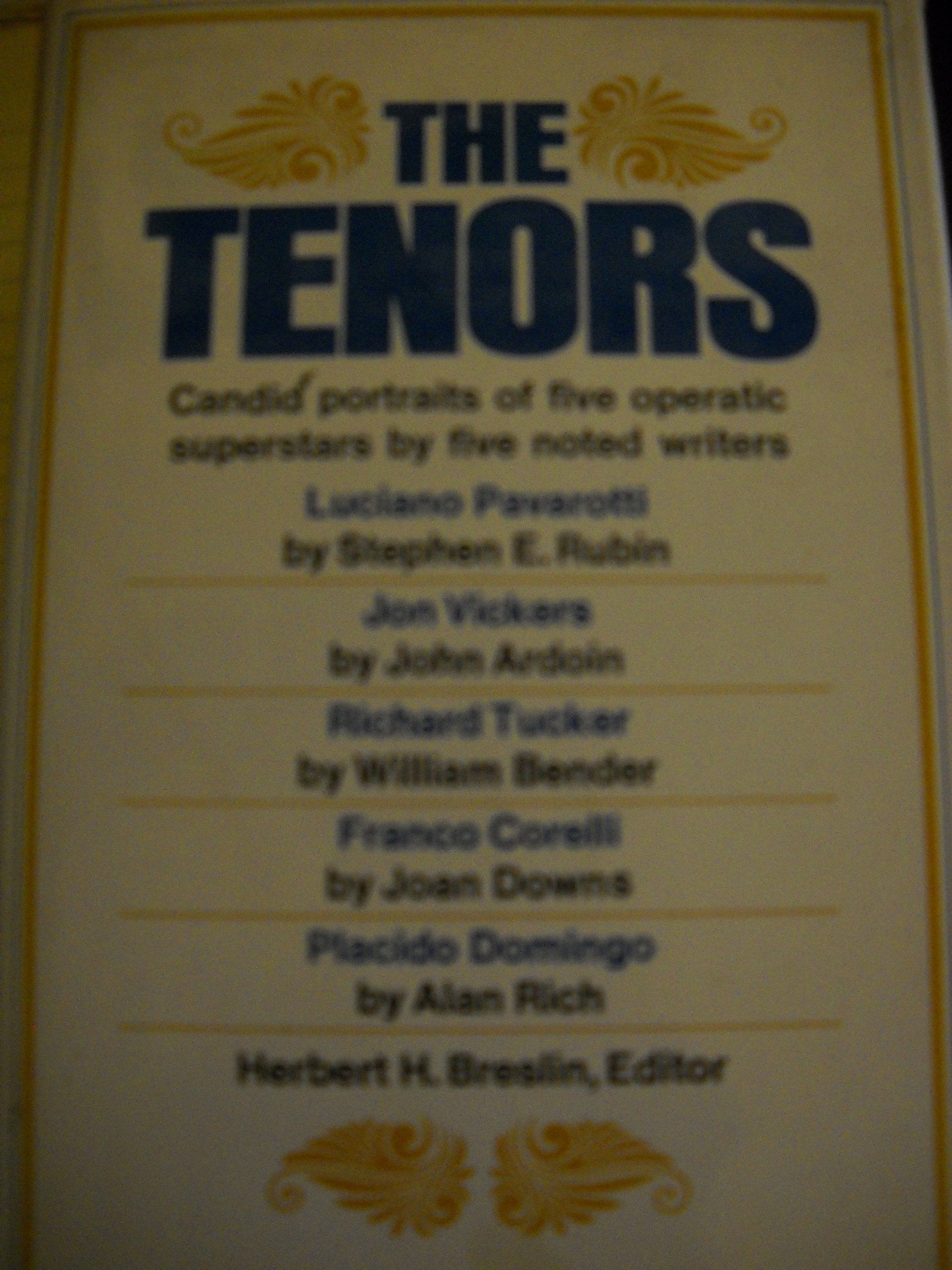 The tenors,Used