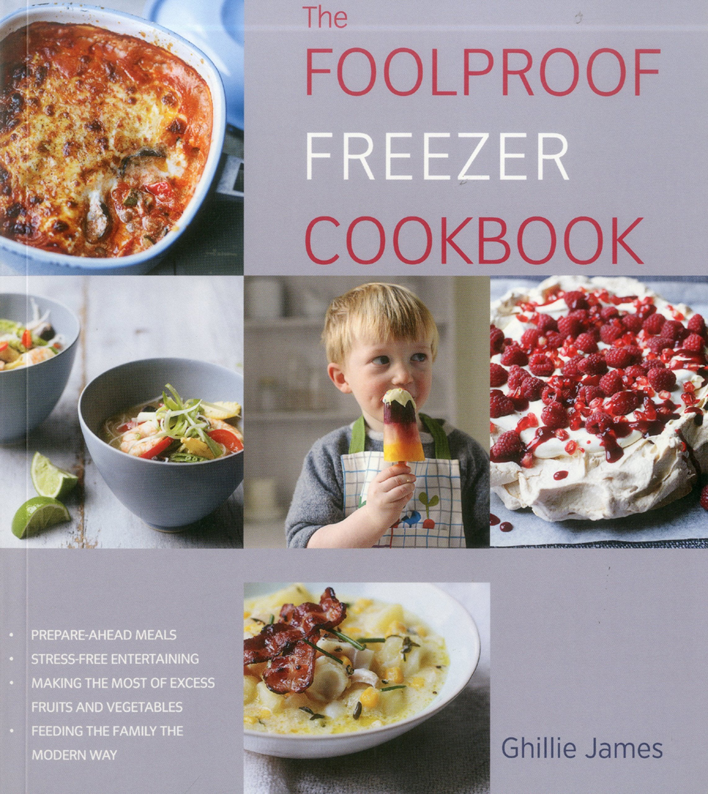 The Foolproof Freezer Cookbook: Prepareahead meals, Stressfree entertaining, Making the Most of Excess Fruits and Vegetables, ,New