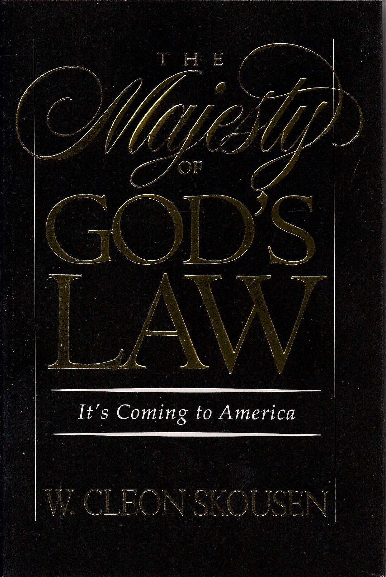 The Majesty of God's Law,Used
