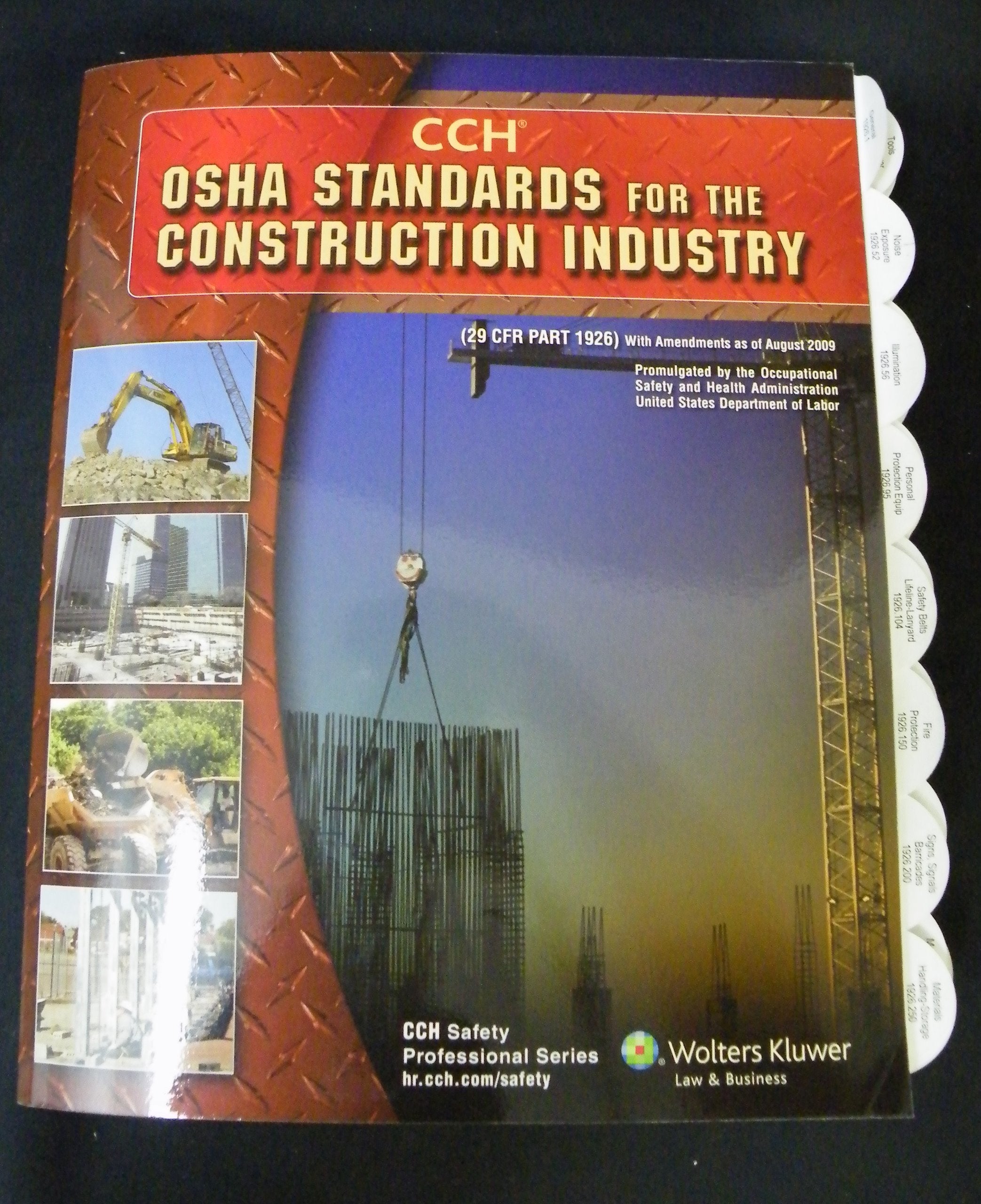 OSHA Standards for the Construction Industry as of 08/09,Used