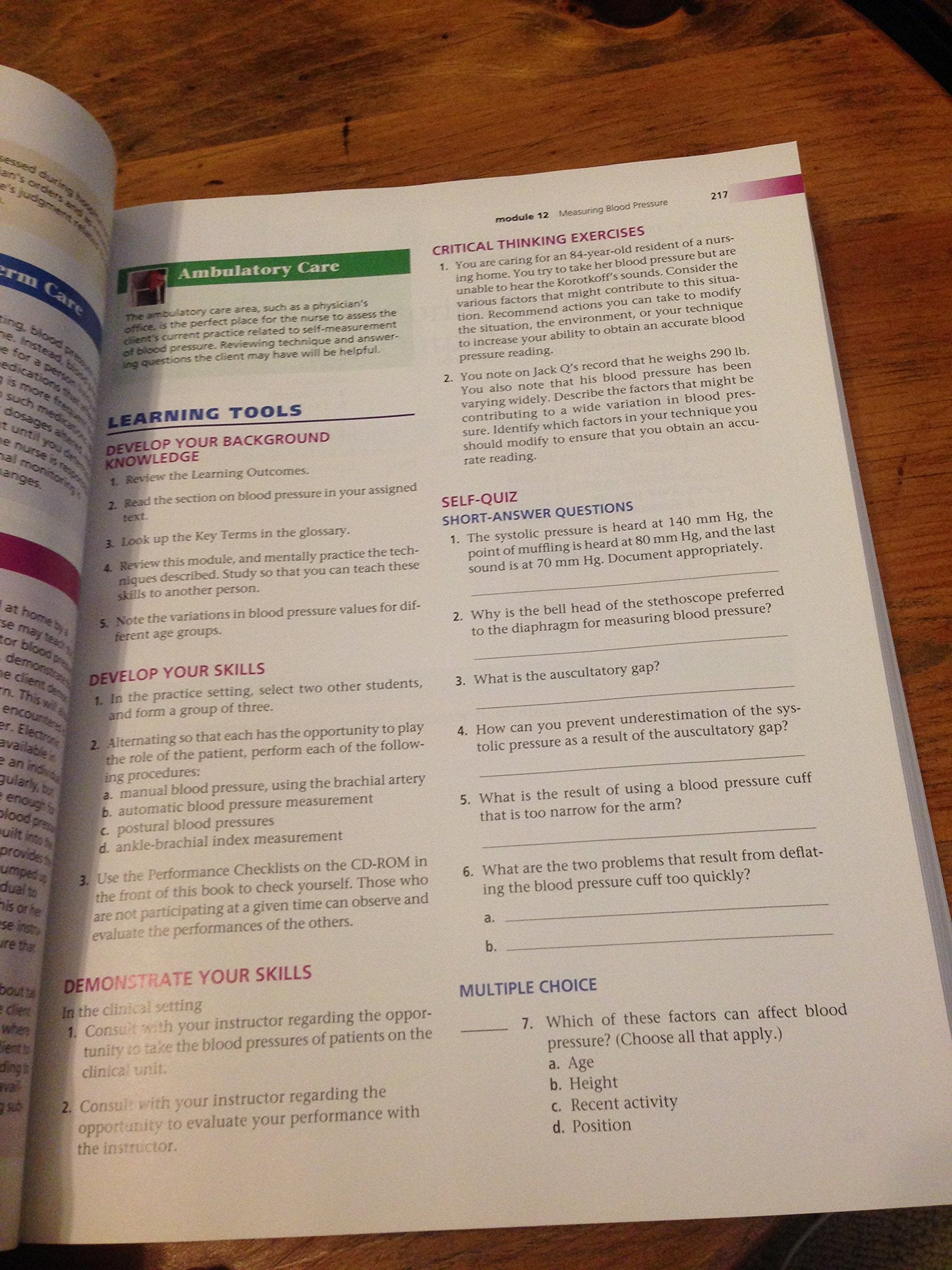 Modules for Basic Nursing Skills (Nfu (Nursing Fundamentals)),Used