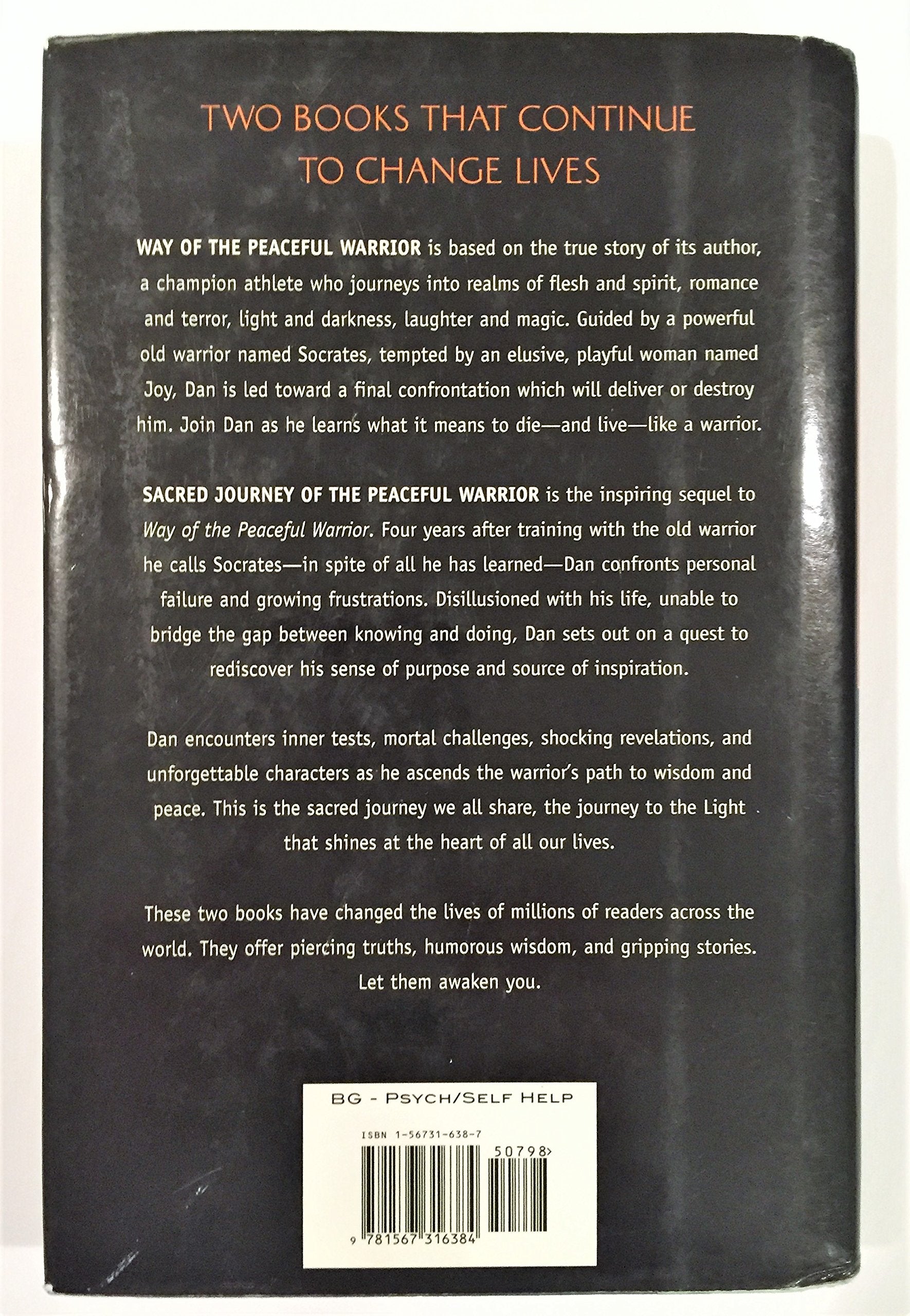 Way of the Peaceful Warrior and Sacred Journey of the Peaceful Warrior,Used