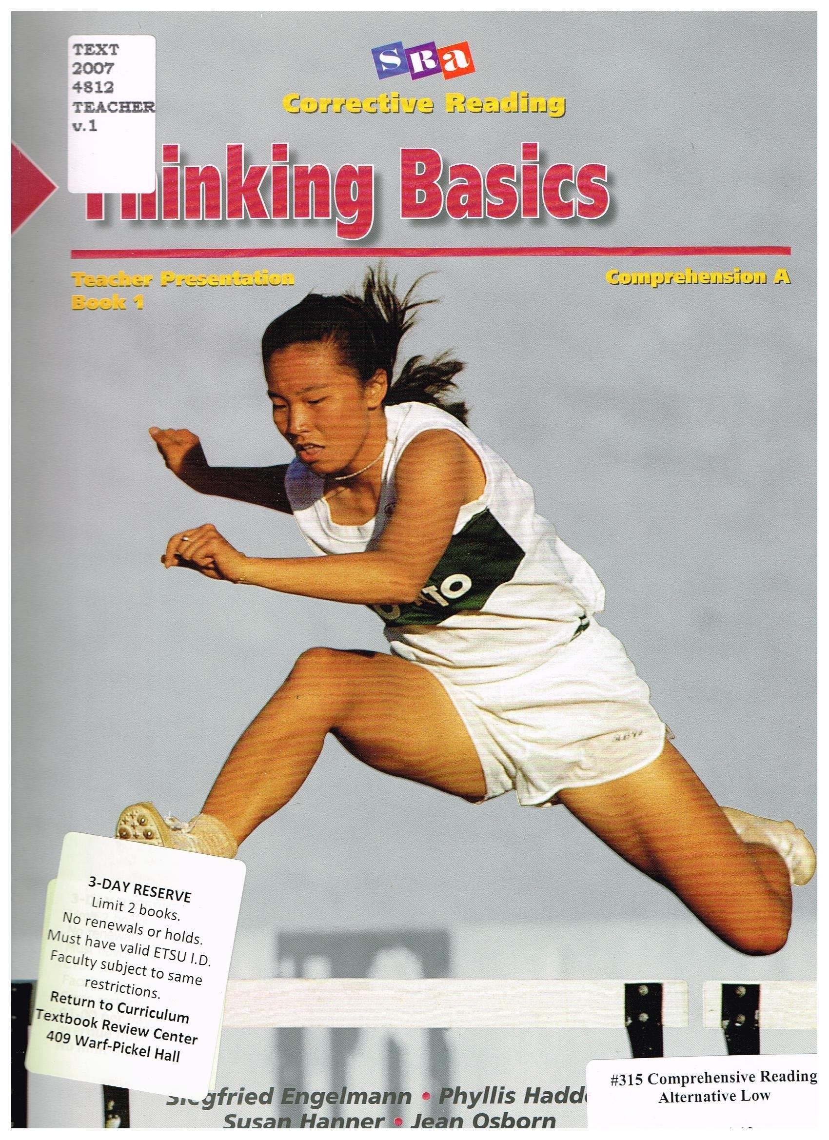 Thinking Basics, Comprehension A, Teacher Presentation, Book 1,Used