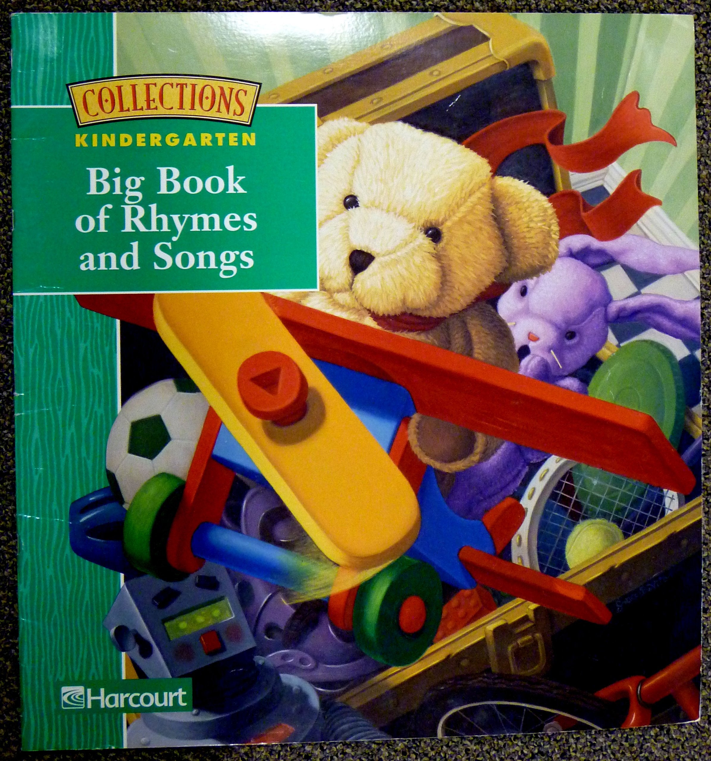 Big Book Of Rhymes & Songs Grade K: Harcourt School Publishers Collections