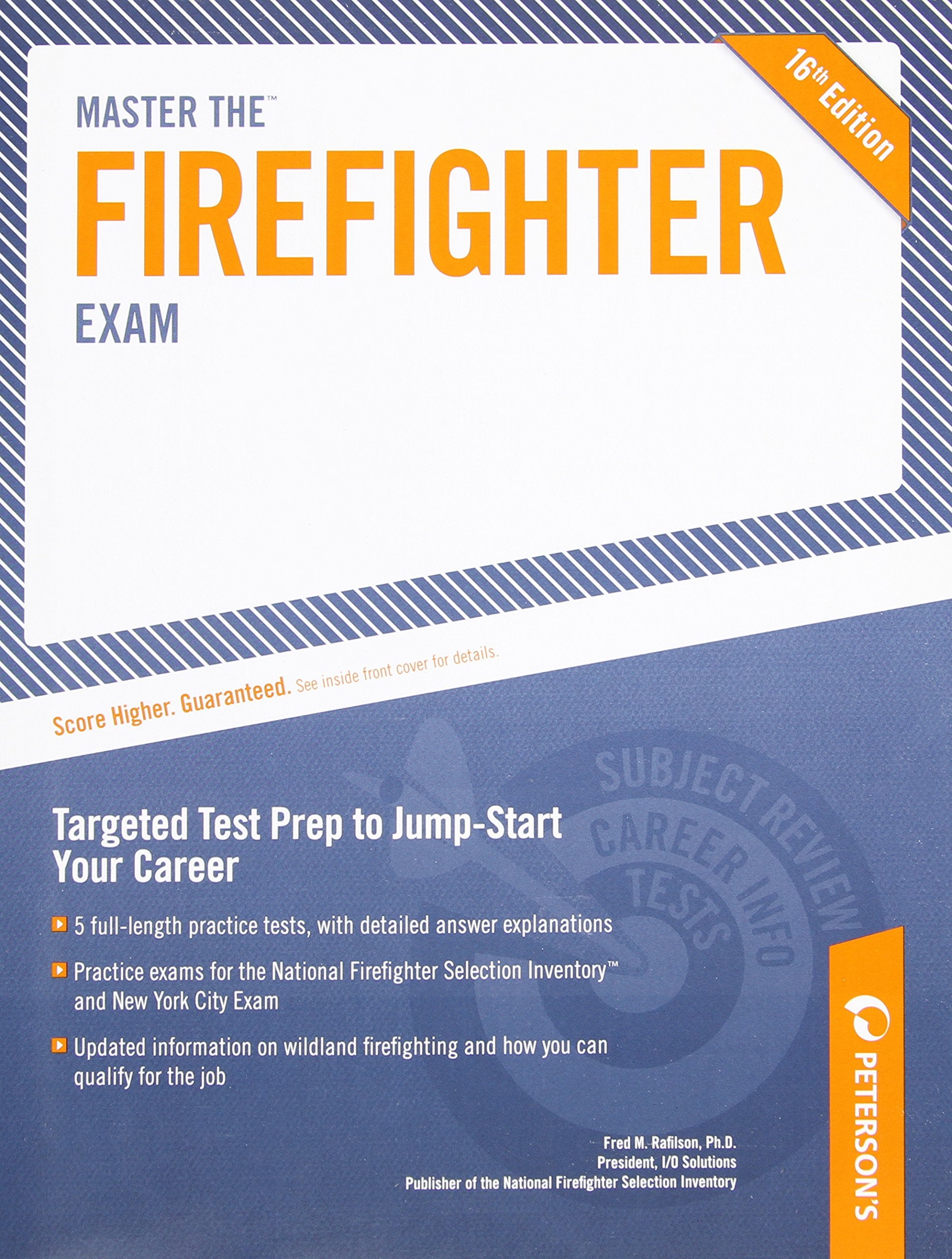 Peterson's Master the Firefighter Exam,Used