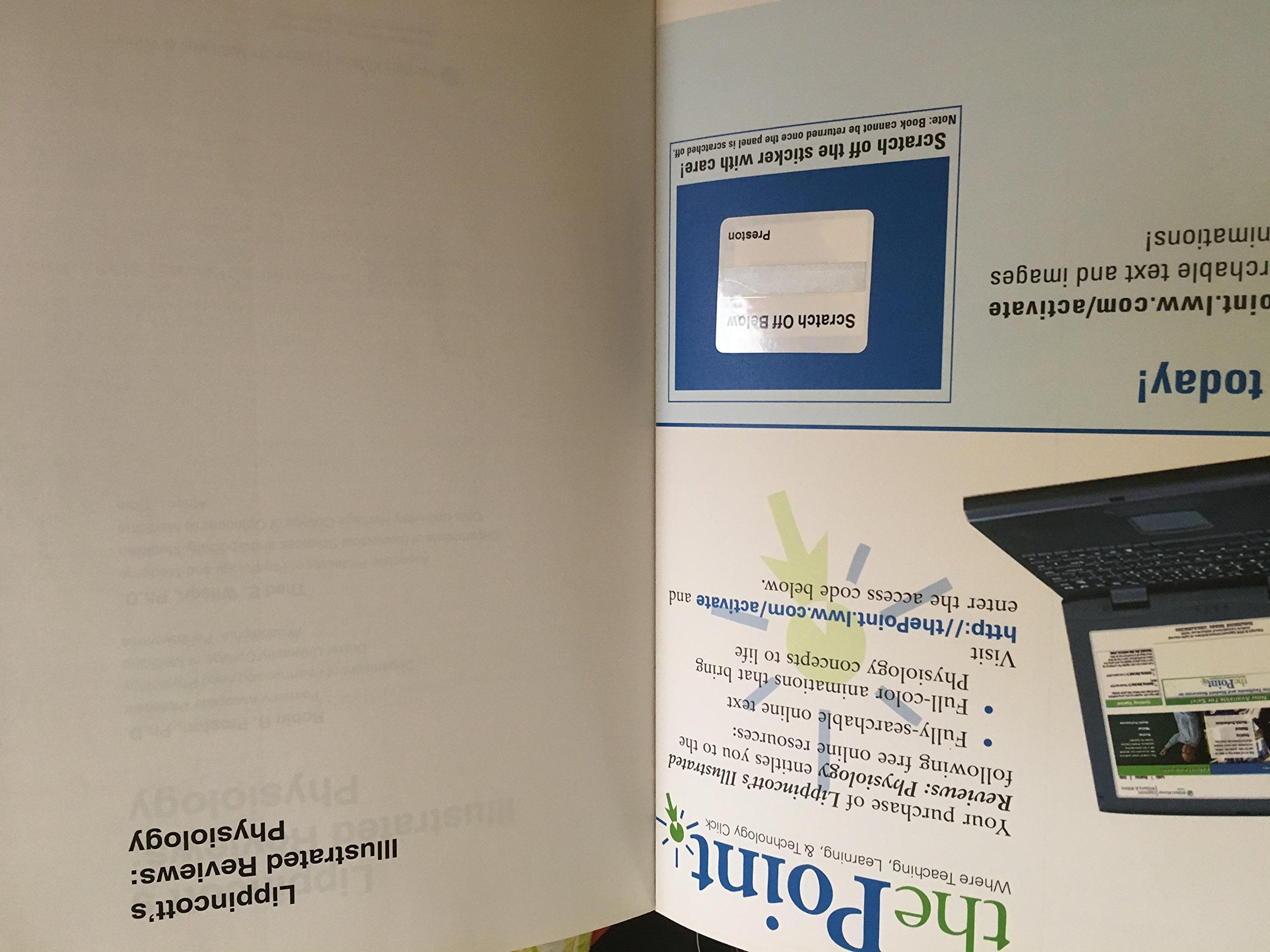 Physiology (Lippincott's Illustrated Reviews Series),Used