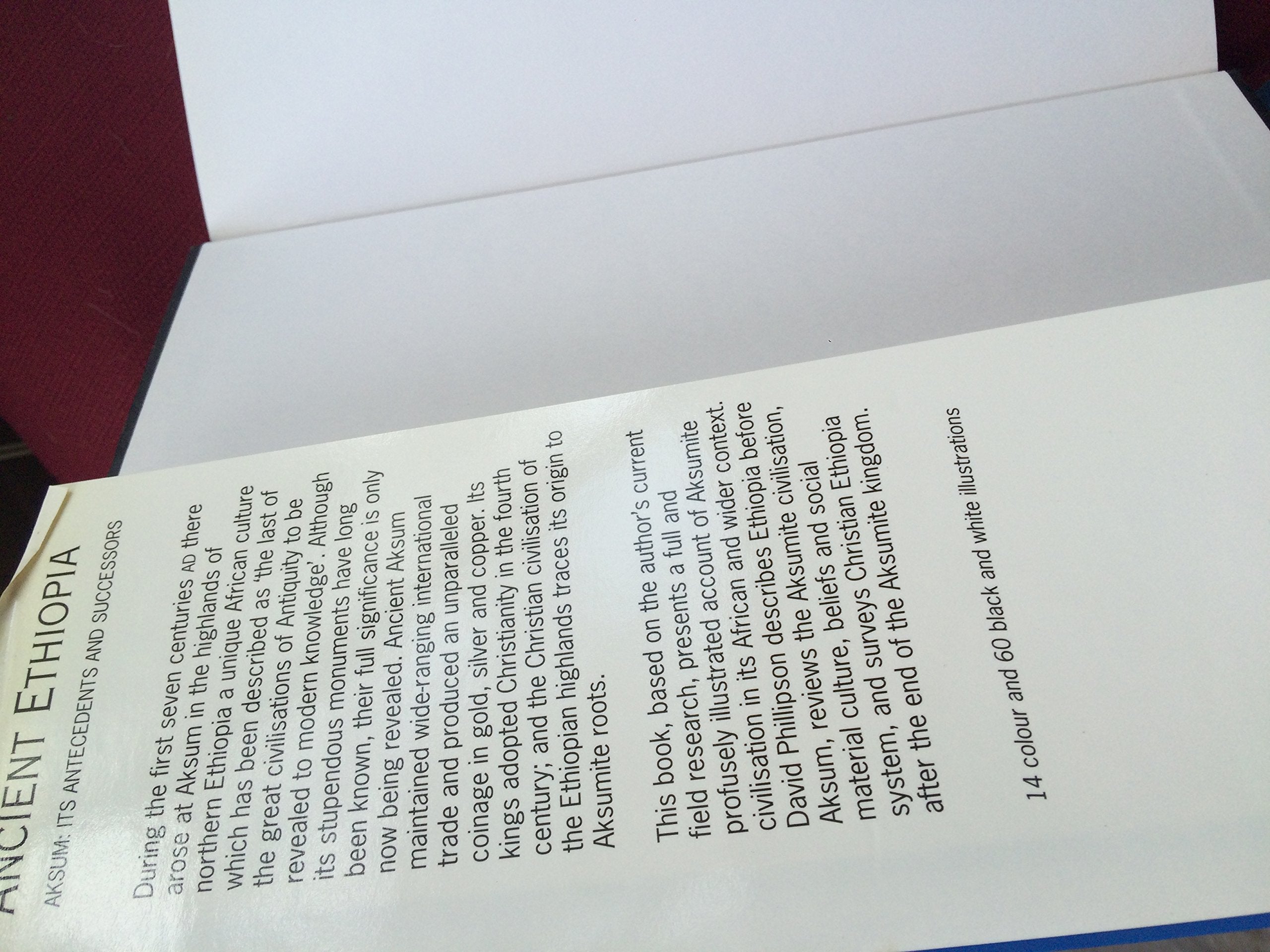 Ancient Ethiopia: Aksum, its antecedents and successors,Used