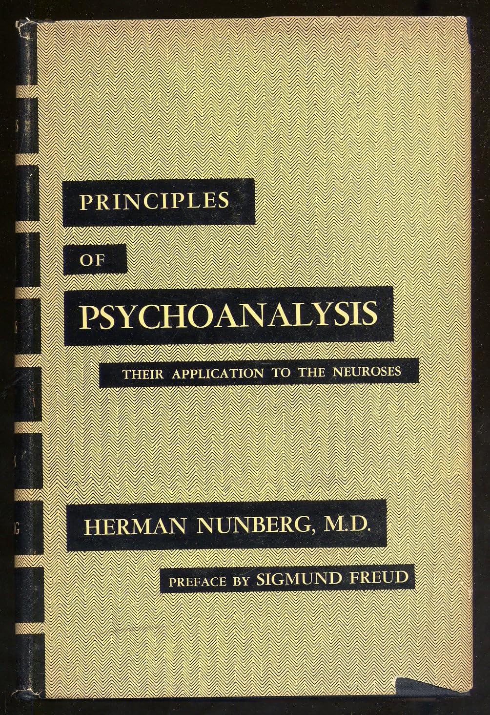 Principles of Psychoanalysis: Their Application to the Neuroses,Used